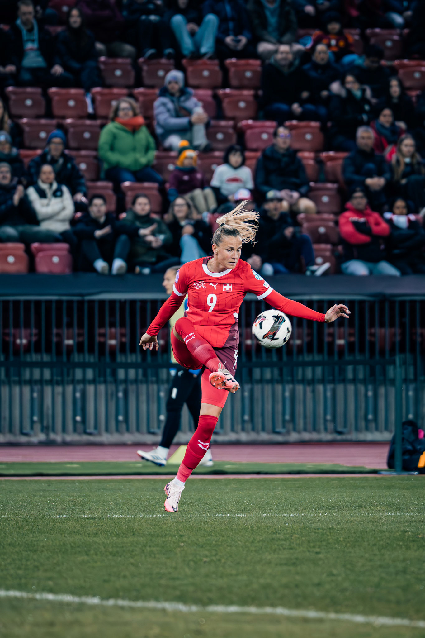 UEFA Women's Nations League Suisse - Islande au Stadion Letzigrund. (Christian António/LibsVisuals.com)