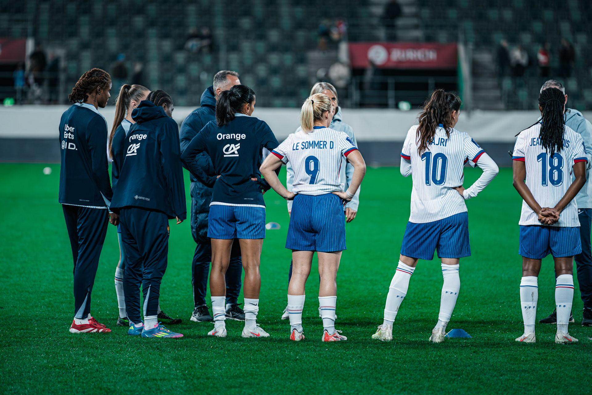 UEFA Women’s Nations League Suisse - France au Kybunpark. (Christian António/LibsVisuals.com)