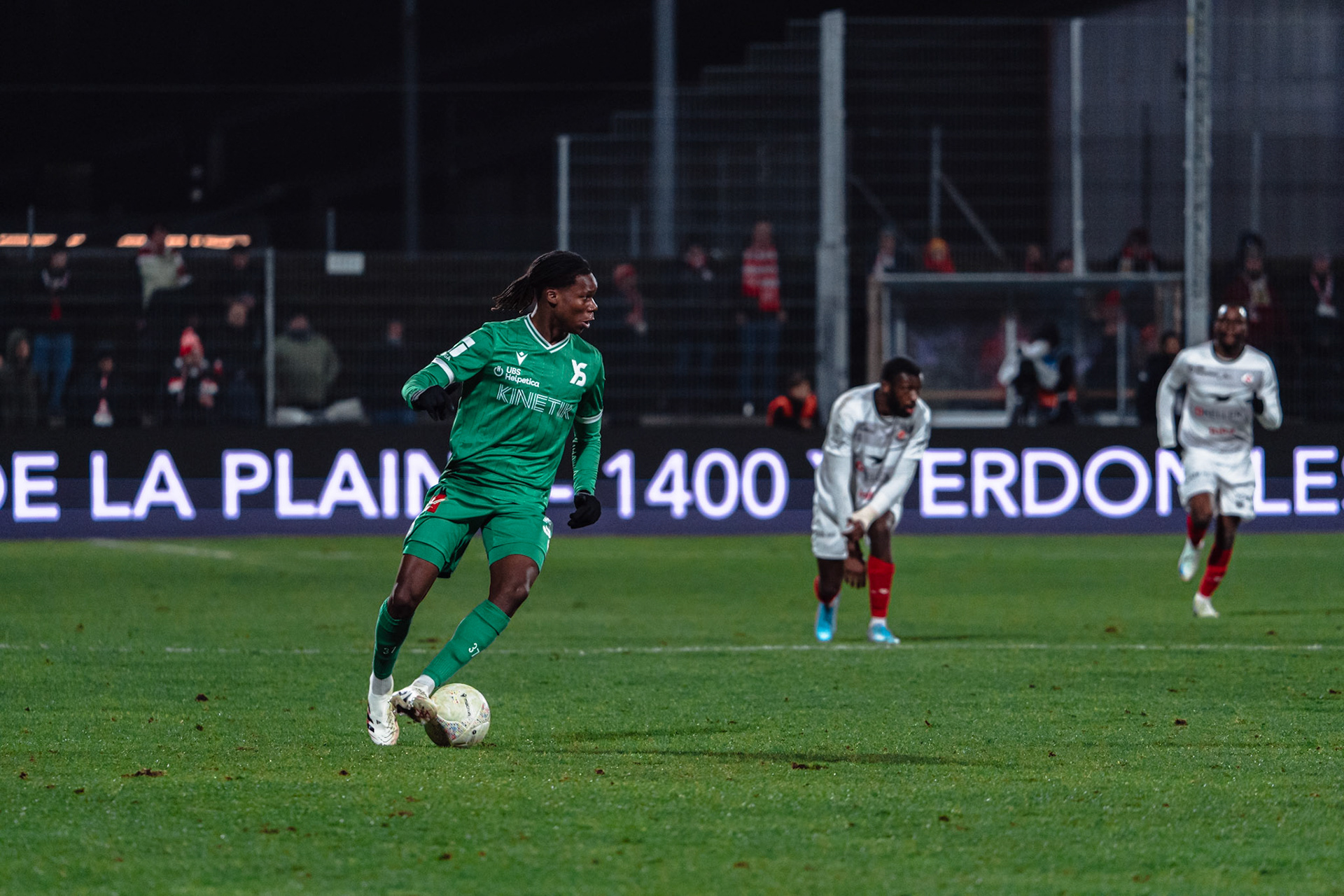 Yverdon Sport FC et FC Winterthur au Stade Municipal. (Christian António/LibsVisuals.com)