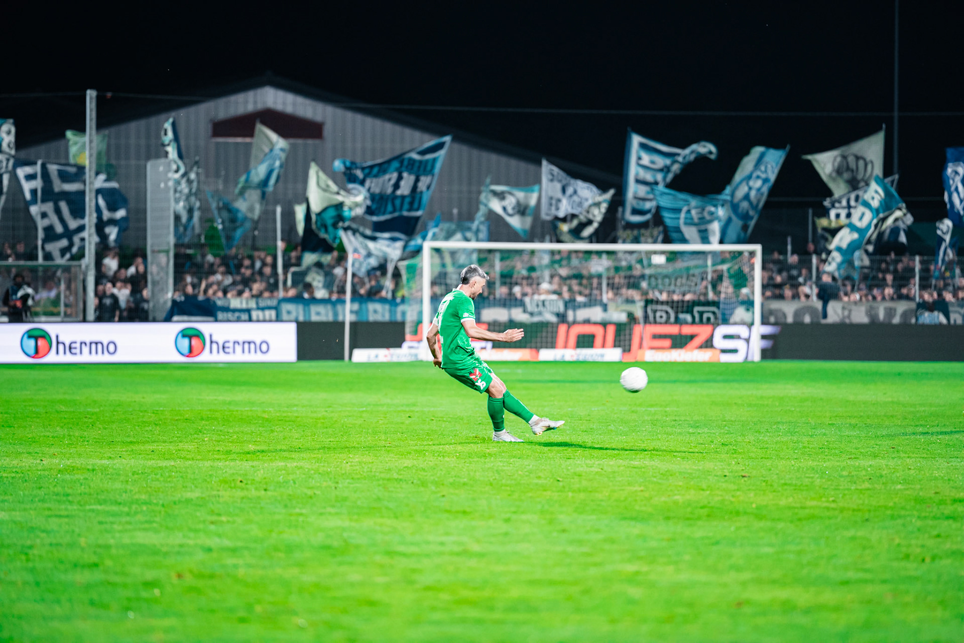 Yverdon Sport FC et FC Zürich au Stade Municipal. (Christian António/LibsVisuals.com)