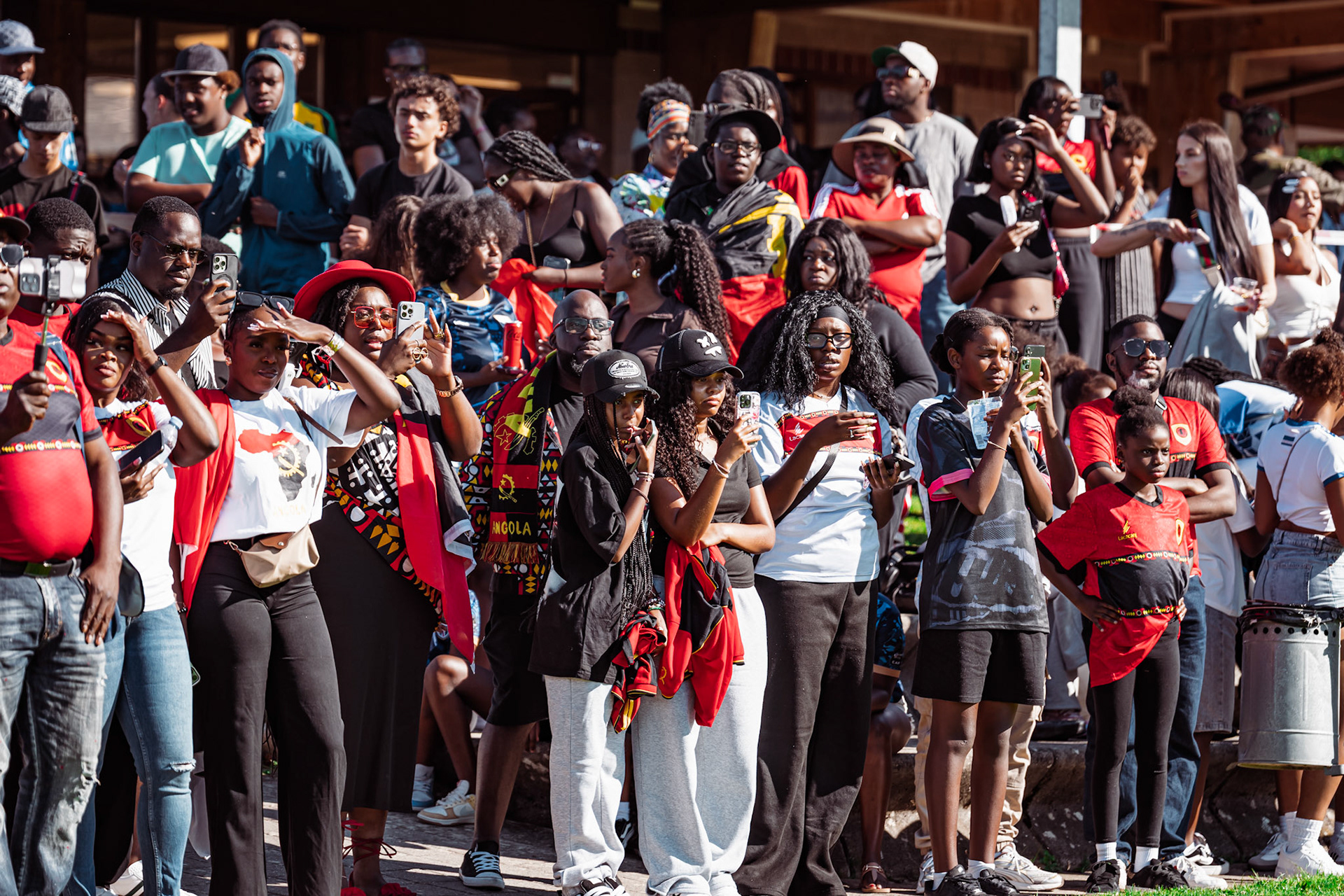 Match amical opposant l’Angola et le Cap-Vert (CanFribourg) au Terrain Communal de Corminboeuf. (Christian António/LibsVisuals.com)