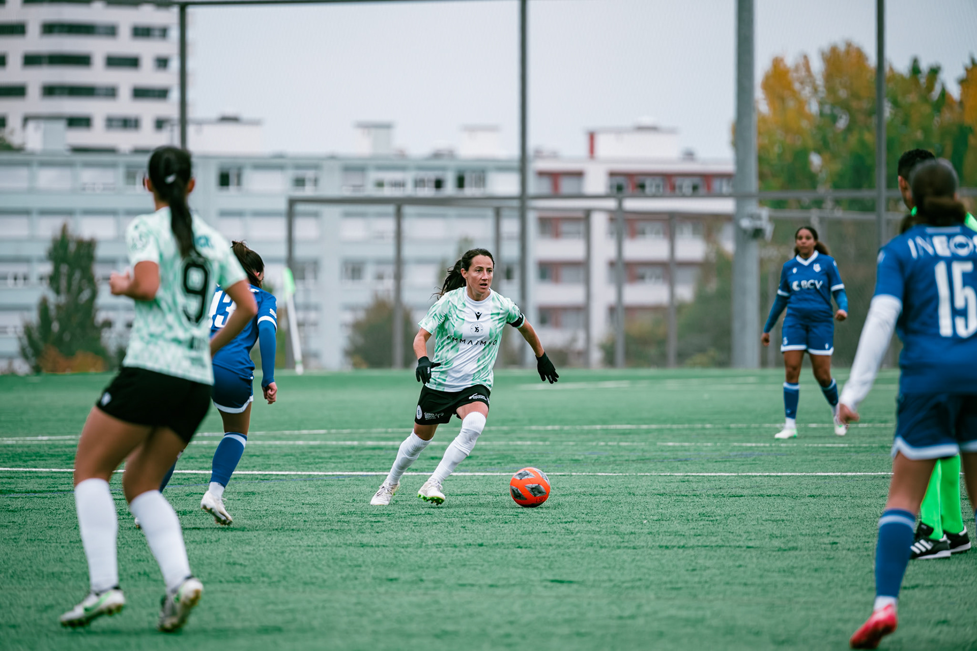 Match AXA Women’s Cup (1/16 de finale) opposant FC Lausanne-Sport et Yverdon Sport FC au Centre sportif de la Tuilière. (Christian António/LibsVisuals.com)