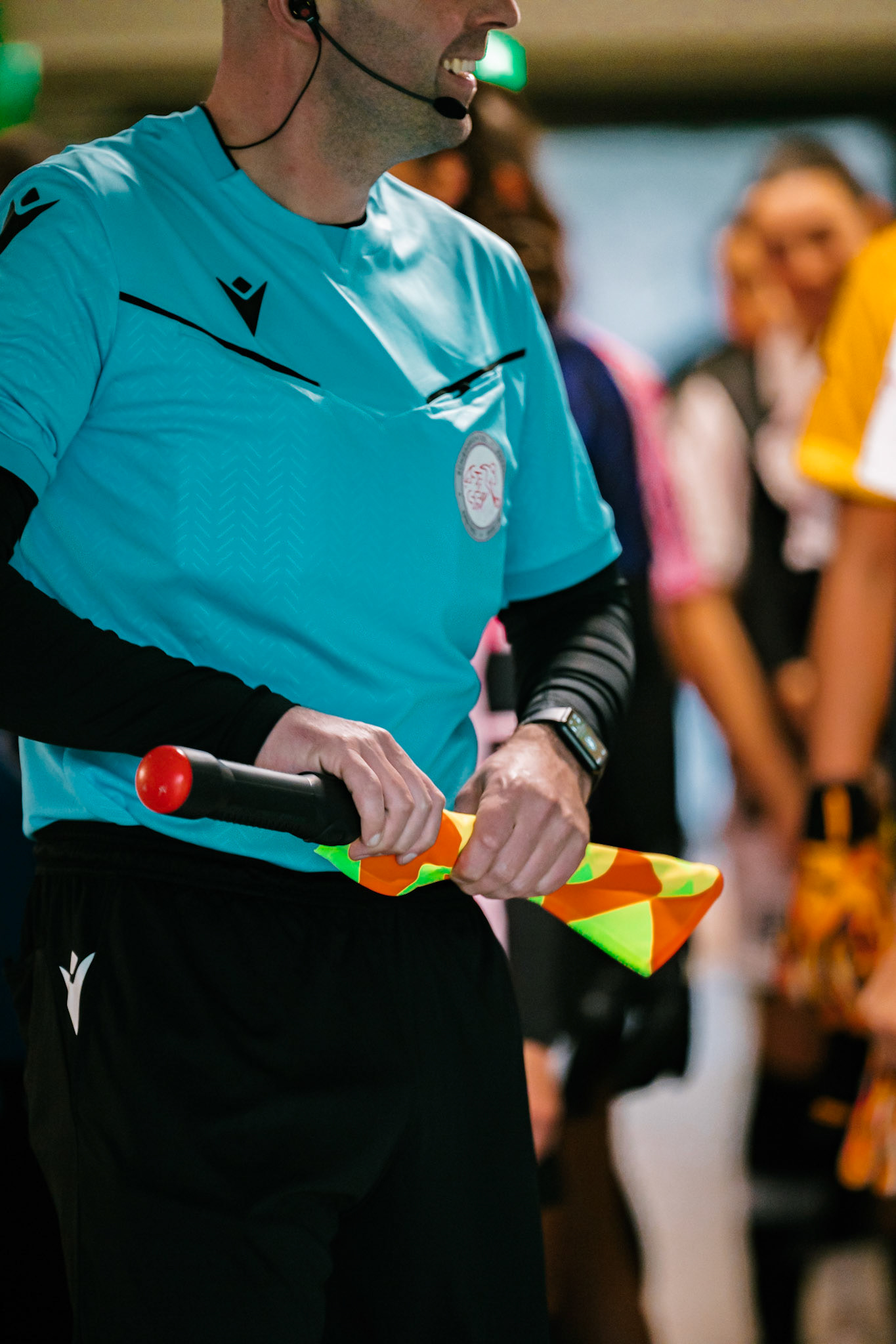 Match de championnat LNB féminine opposant Yverdon Sport FC et le FC Lugano au Stade Municipal, Yverdon-les-Bains. (Christian António / LibsVisuals.com)