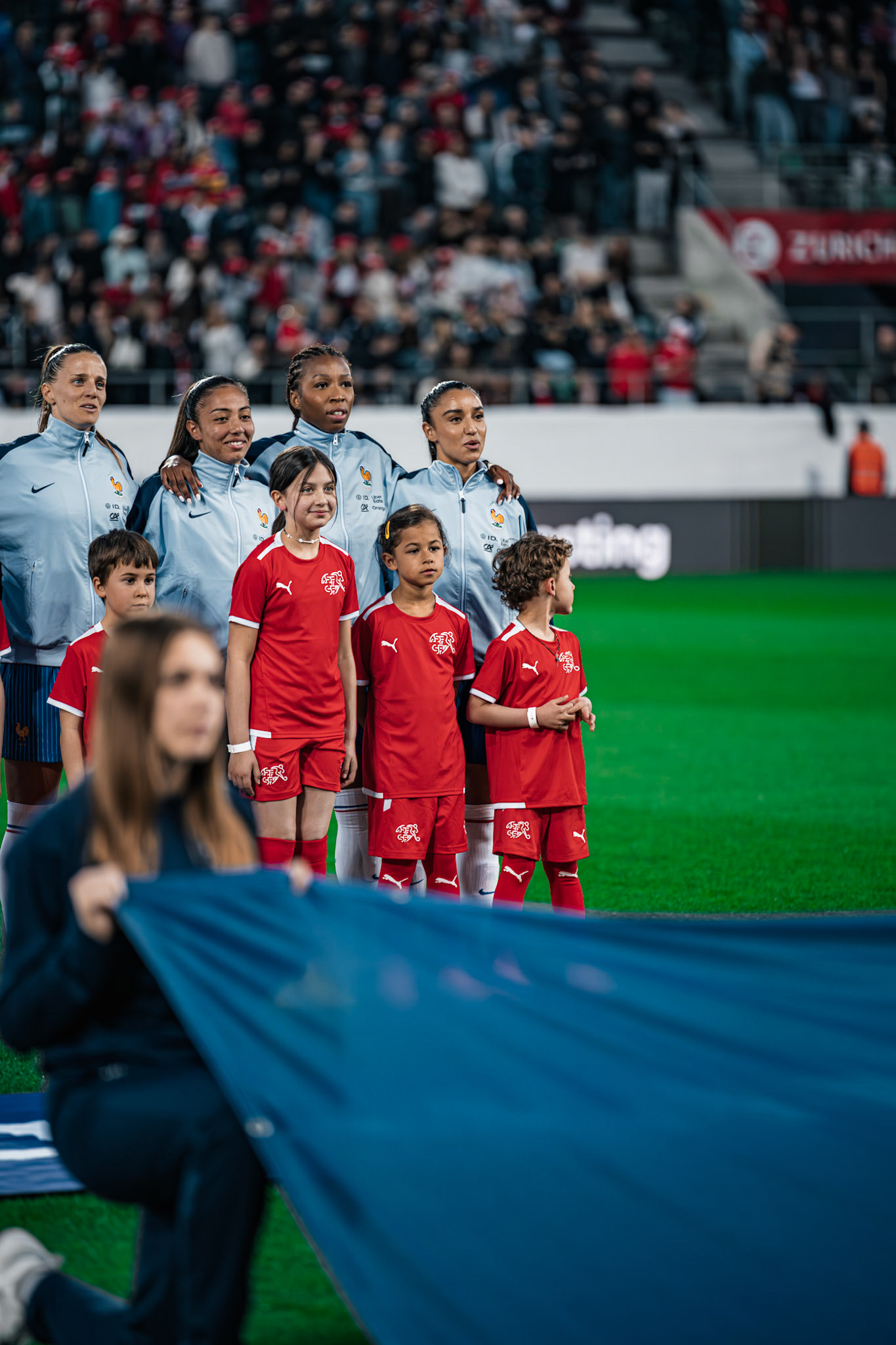 UEFA Women’s Nations League Suisse - France au Kybunpark. (Christian António/LibsVisuals.com)