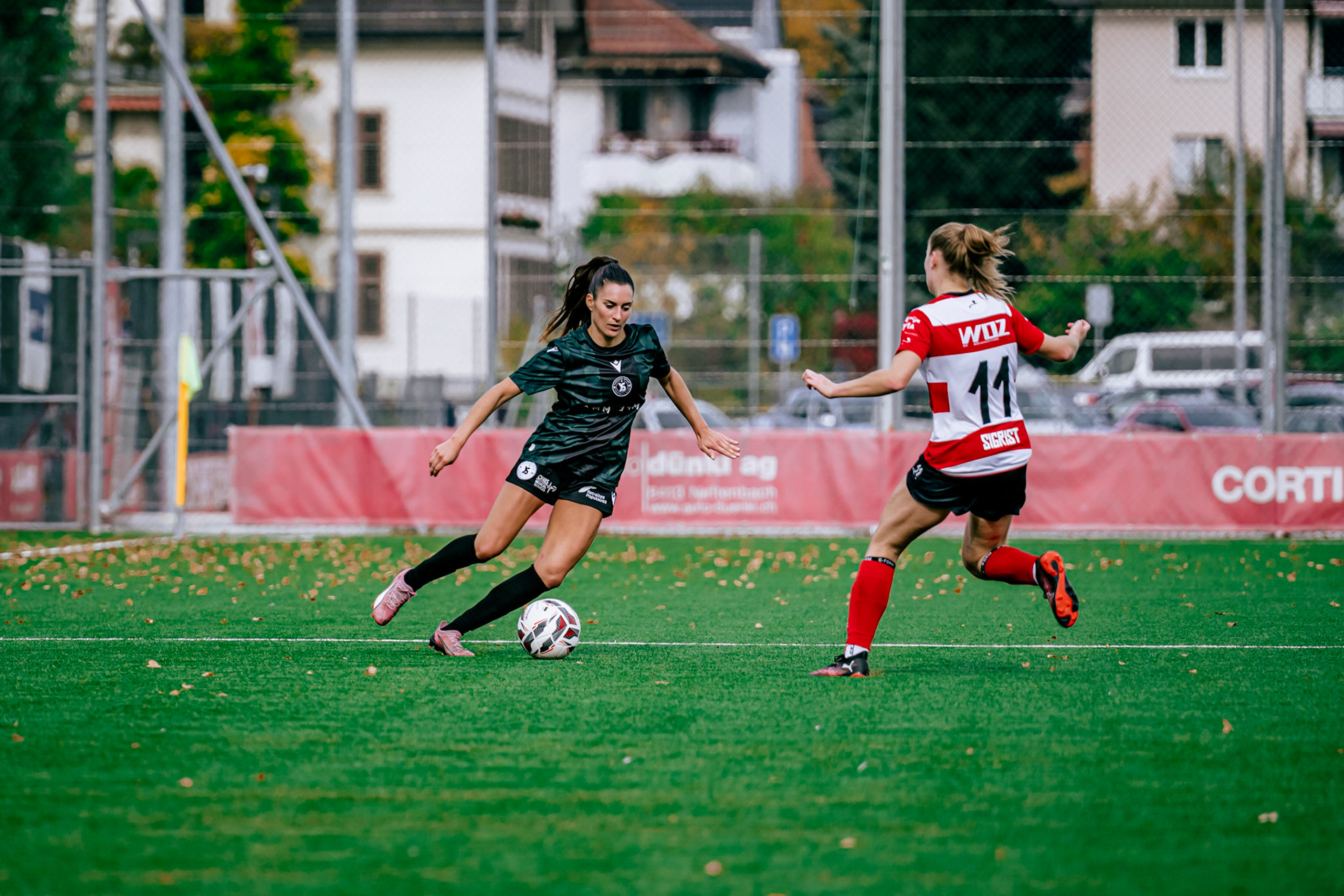 Match de championnat LNB Féminine opposant le FC Winterthur et Yverdon Sport FC au Schützenwiese, Winterthur. (Christian António/LibsVisuals.com)