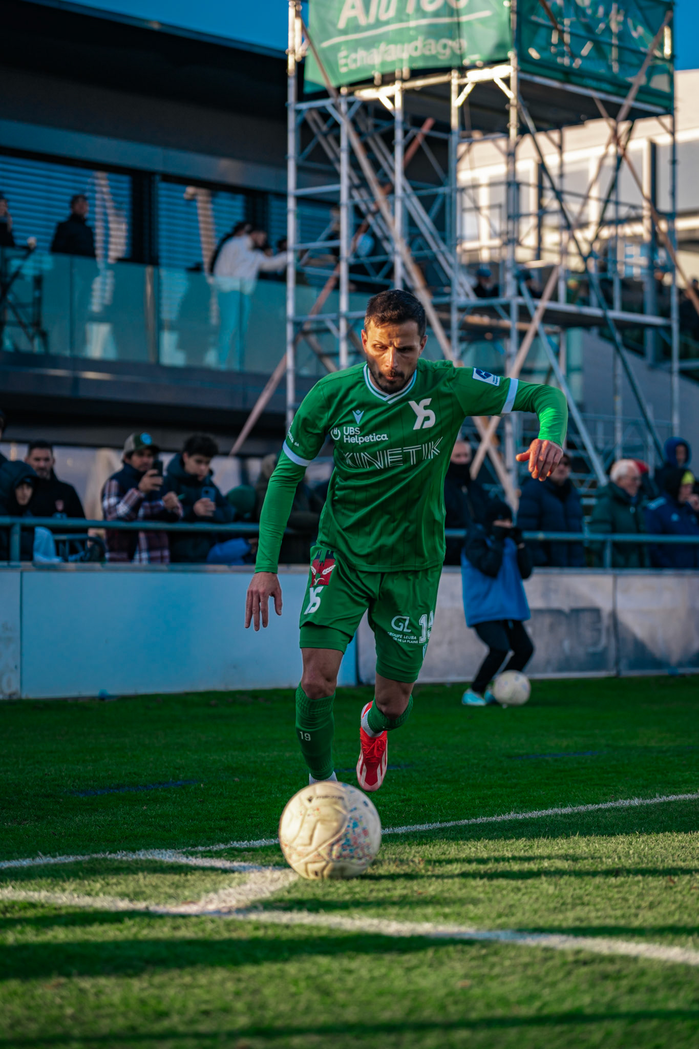 Yverdon Sport FC et FC Luzern au Stade Municipal. (Christian António/LibsVisuals.com)