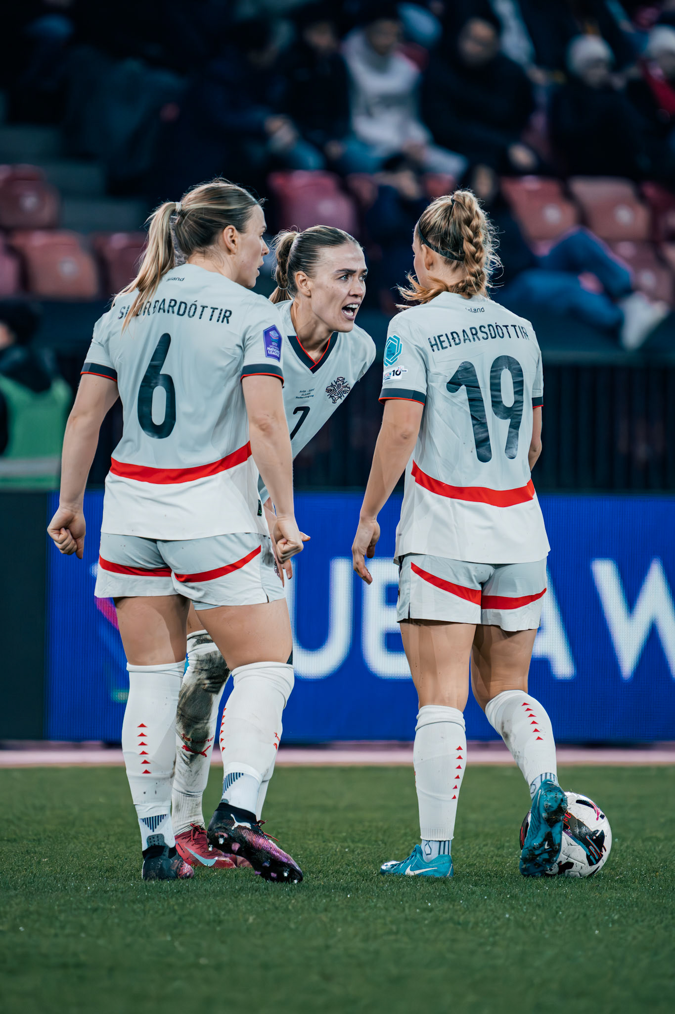 UEFA Women's Nations League Suisse - Islande au Stadion Letzigrund. (Christian António/LibsVisuals.com)