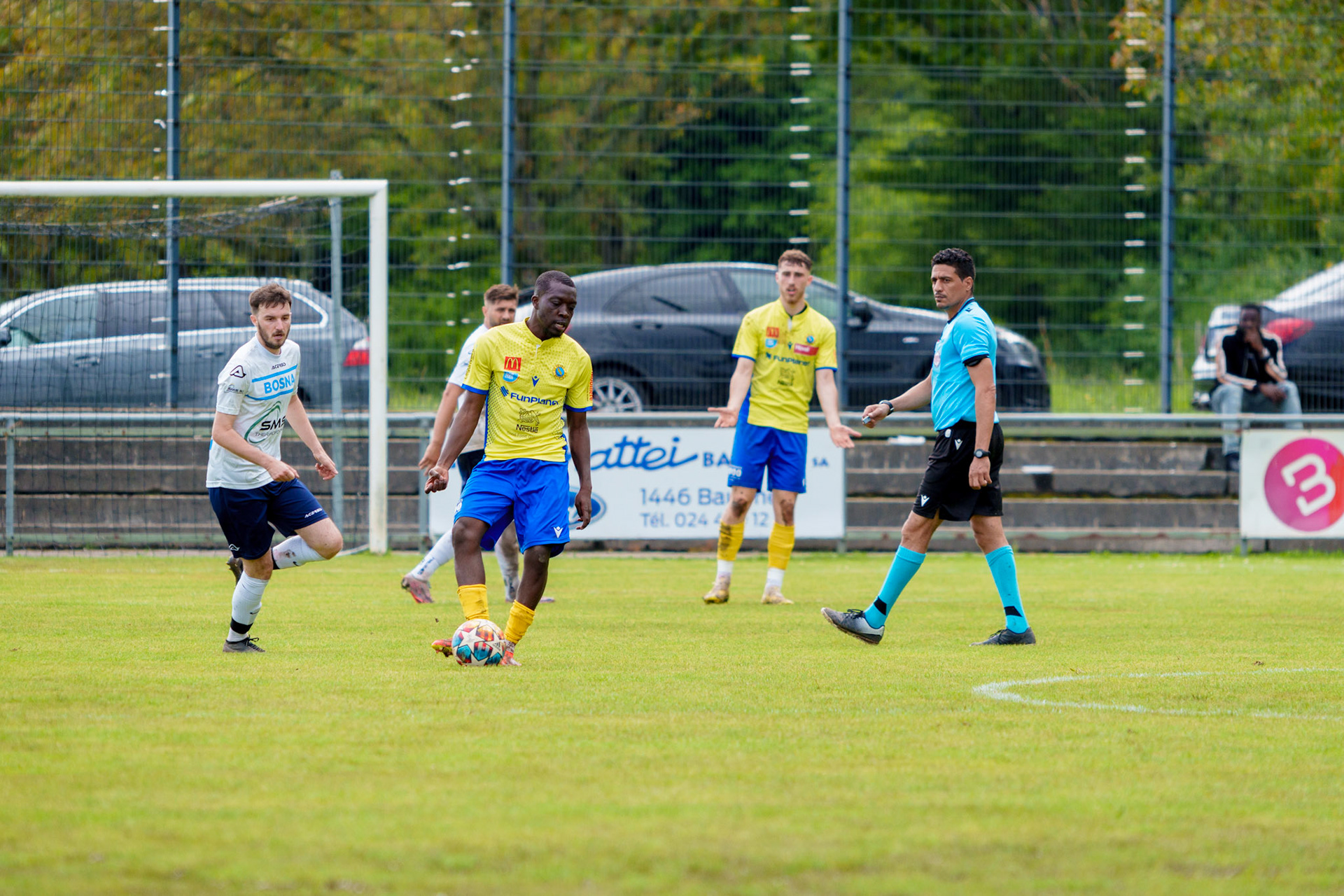 Match 2ème Ligue FC Bosna Yverdon - FC Vevey Sport II au Stade Sous-Ville à Baulmes