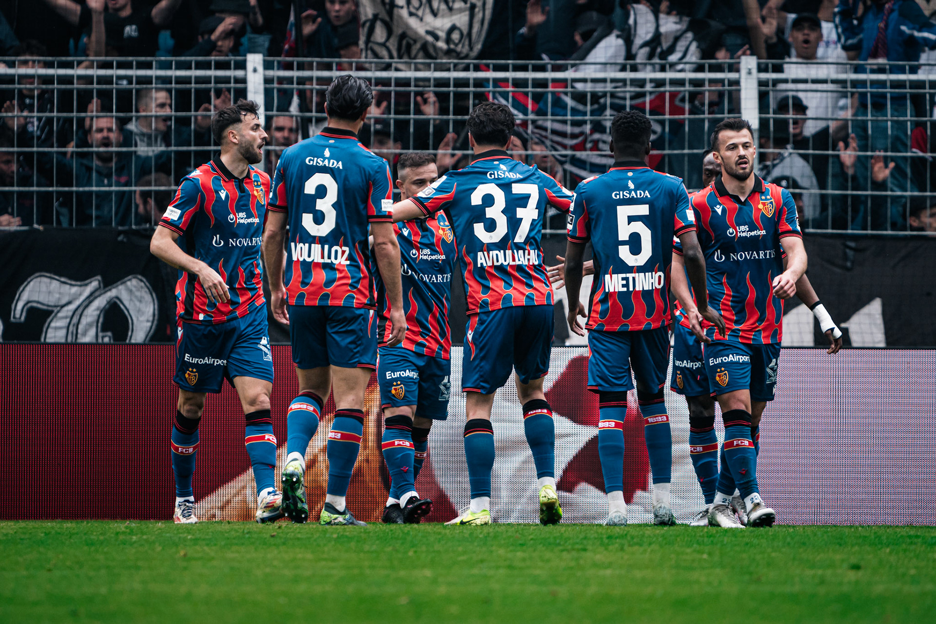 FC Basel 1893 et Yverdon Sport FC au St. Jakob-Park. (Christian António/LibsVisuals.com)