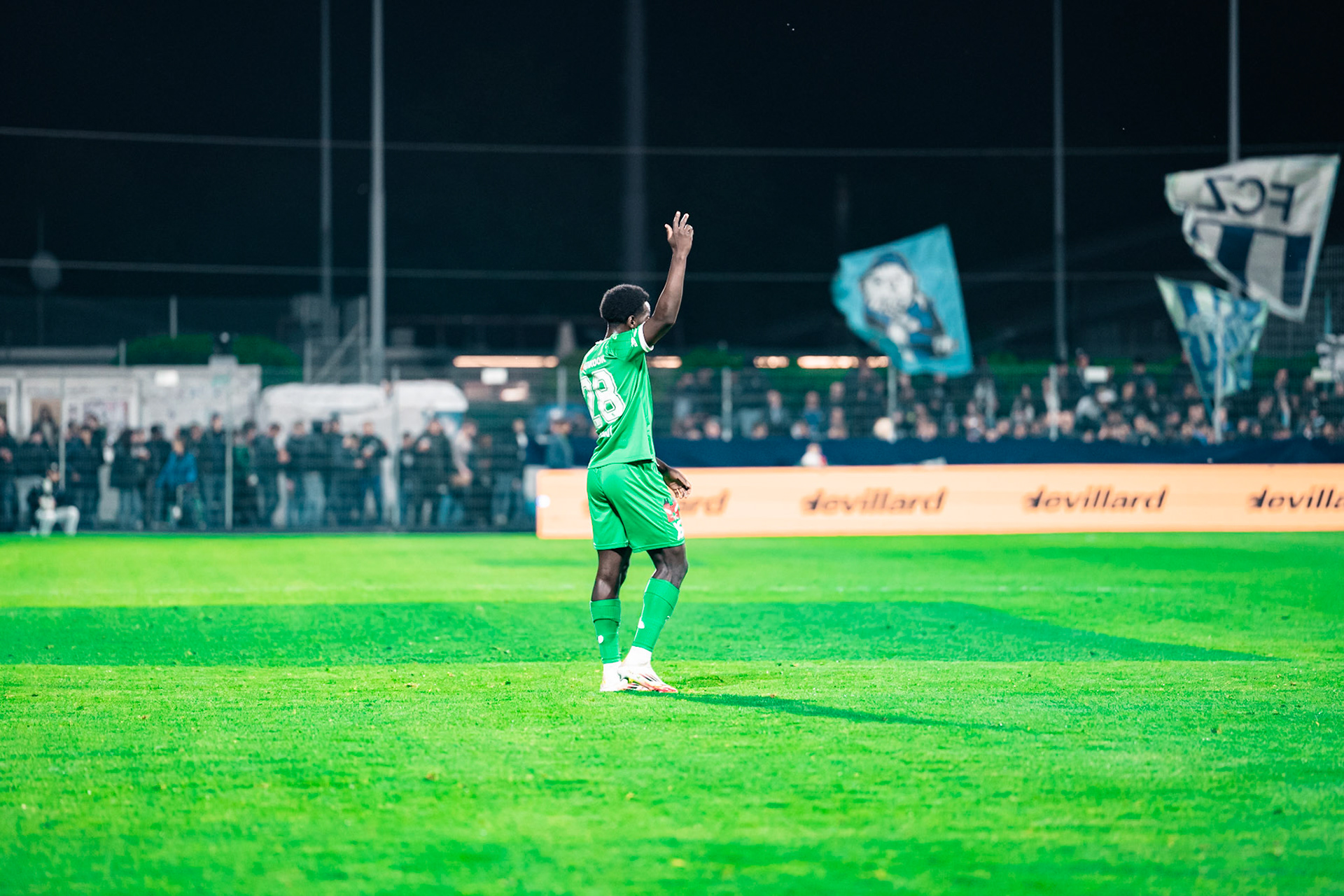Yverdon Sport FC et FC Zürich au Stade Municipal. (Christian António/LibsVisuals.com)