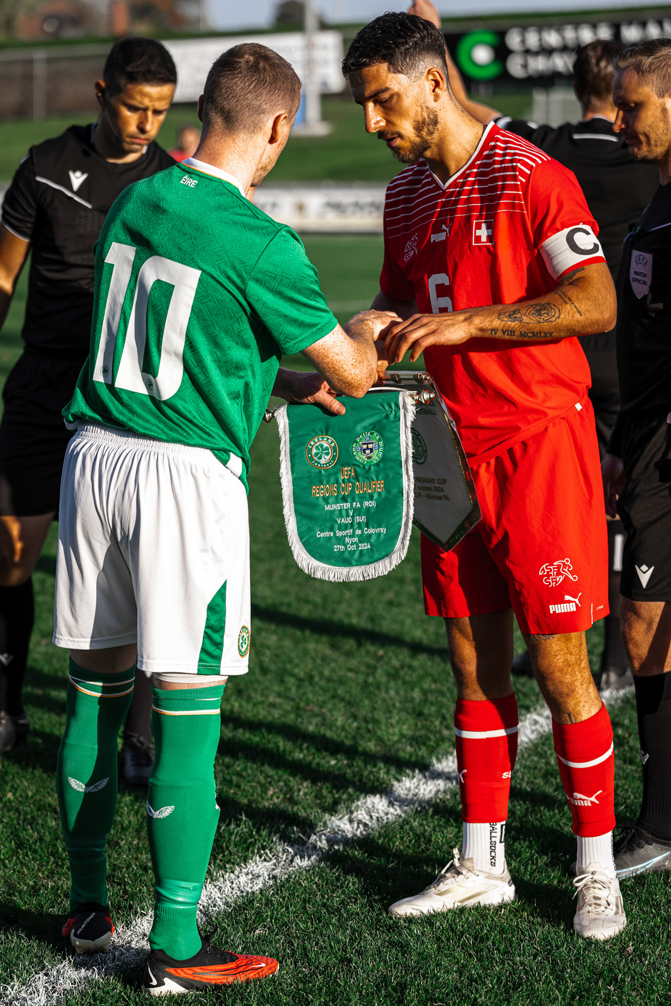 Tour intermédiaire UEFA Regions' Cup ACVF (SUI) - Munster (IRL)
