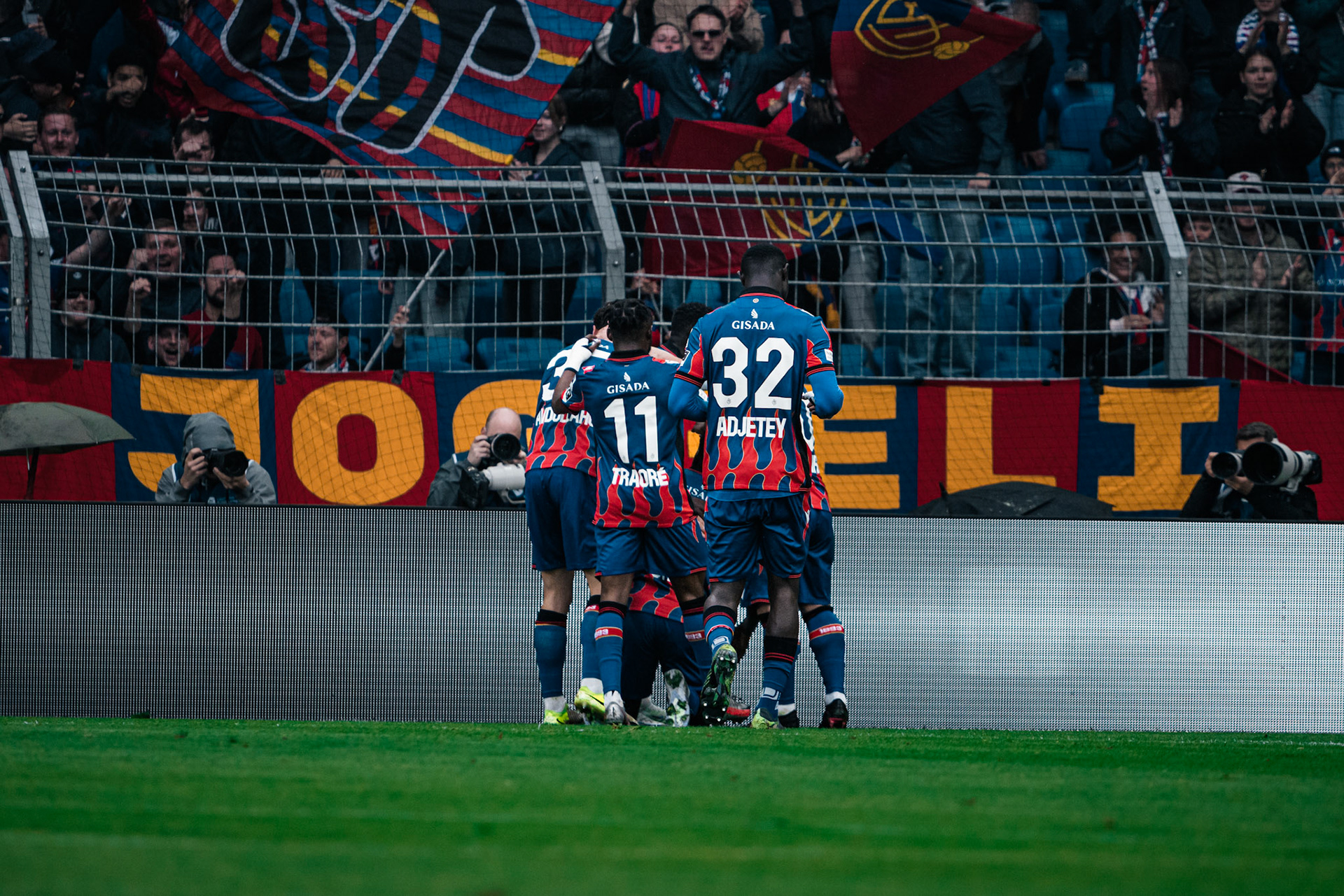 FC Basel 1893 et Yverdon Sport FC au St. Jakob-Park. (Christian António/LibsVisuals.com)