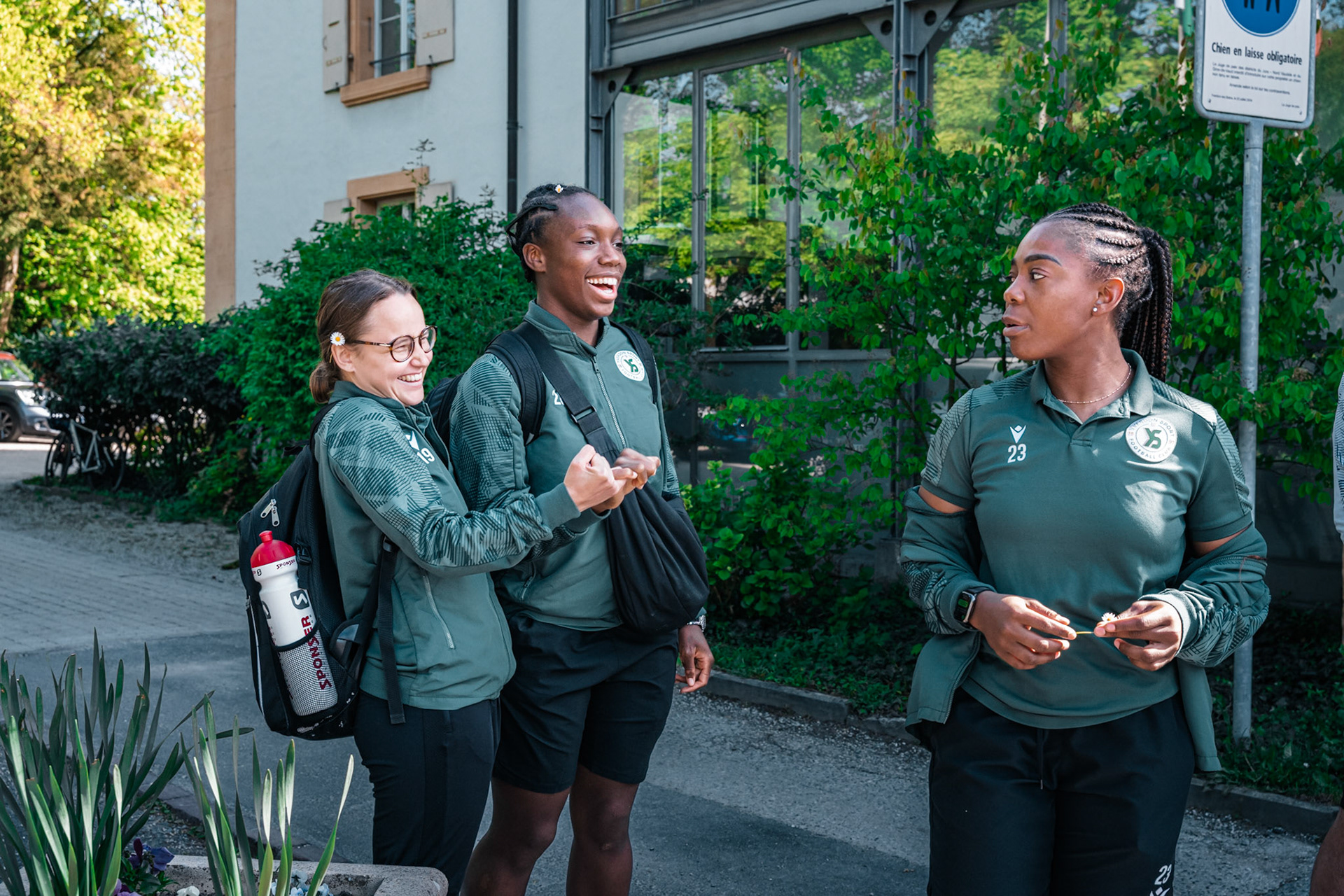 Yverdon Sport FC et Frauenteam Thun Berner-Oberland au Stade Municipal. (Christian António/LibsVisuals.com)