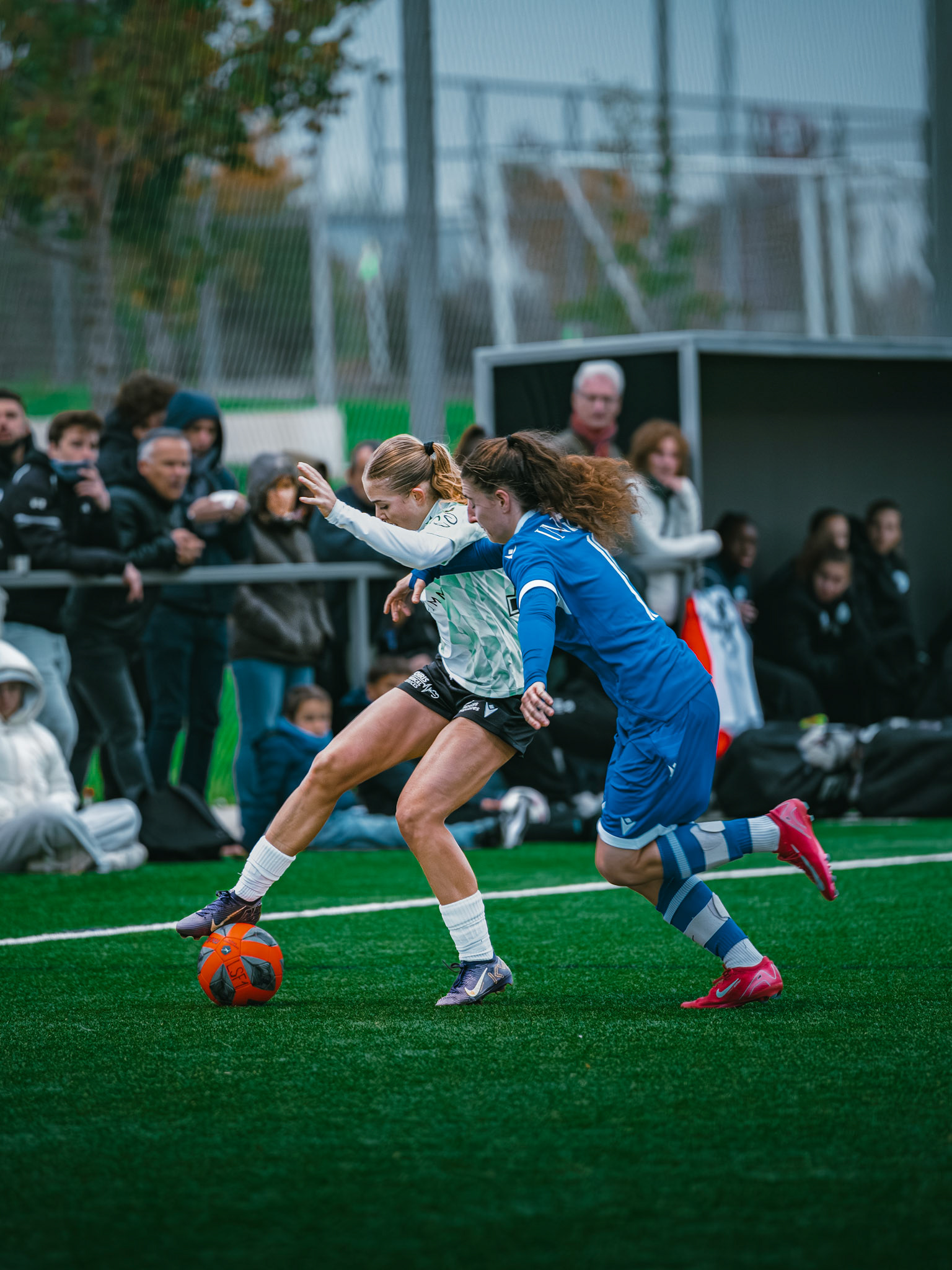 Match AXA Women’s Cup (1/16 de finale) opposant FC Lausanne-Sport et Yverdon Sport FC au Centre sportif de la Tuilière. (Christian António/LibsVisuals.com)