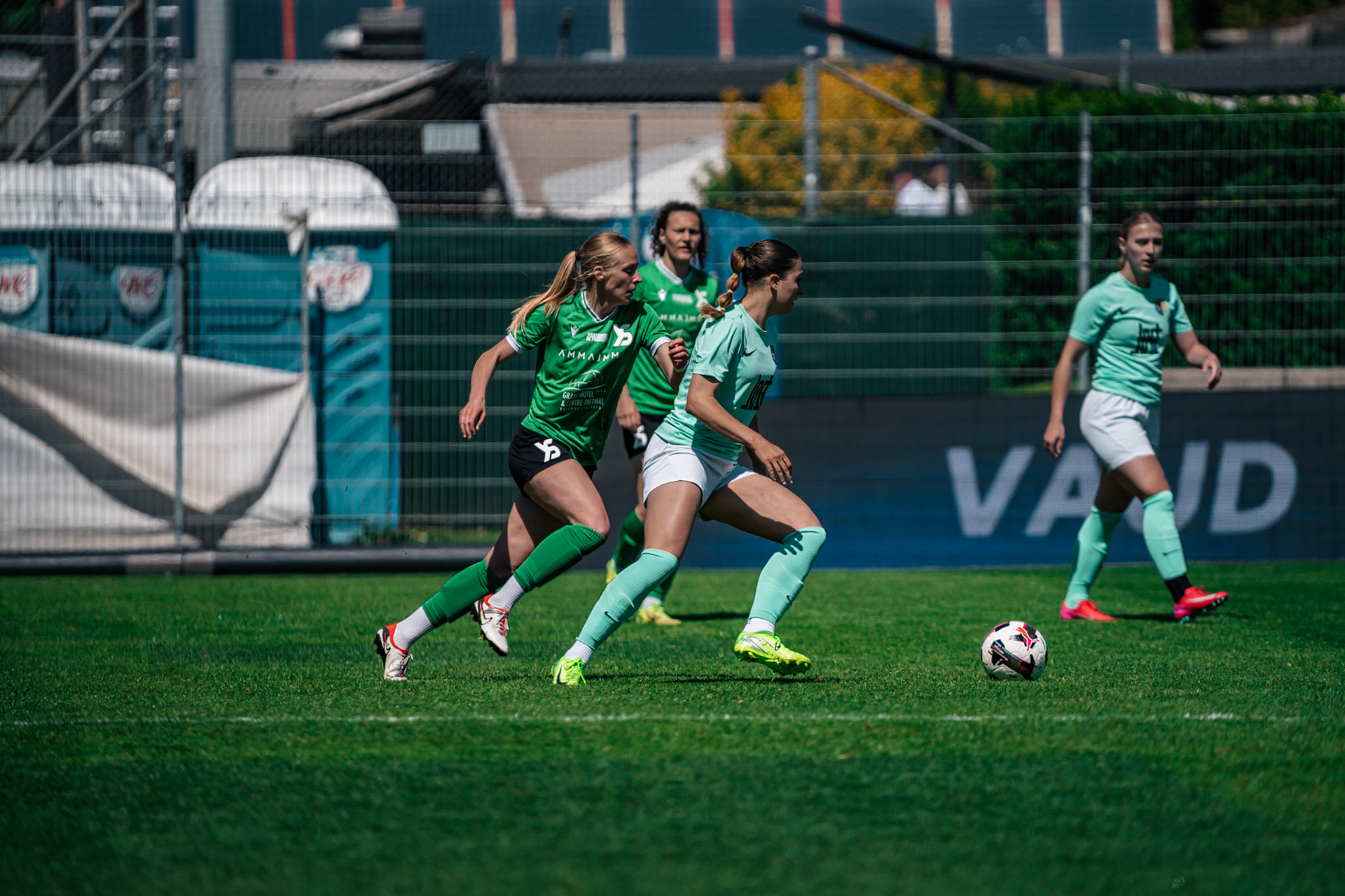 Yverdon Sport FC et FC Schlieren au Stade Municipal. (Christian António/LibsVisuals.com)