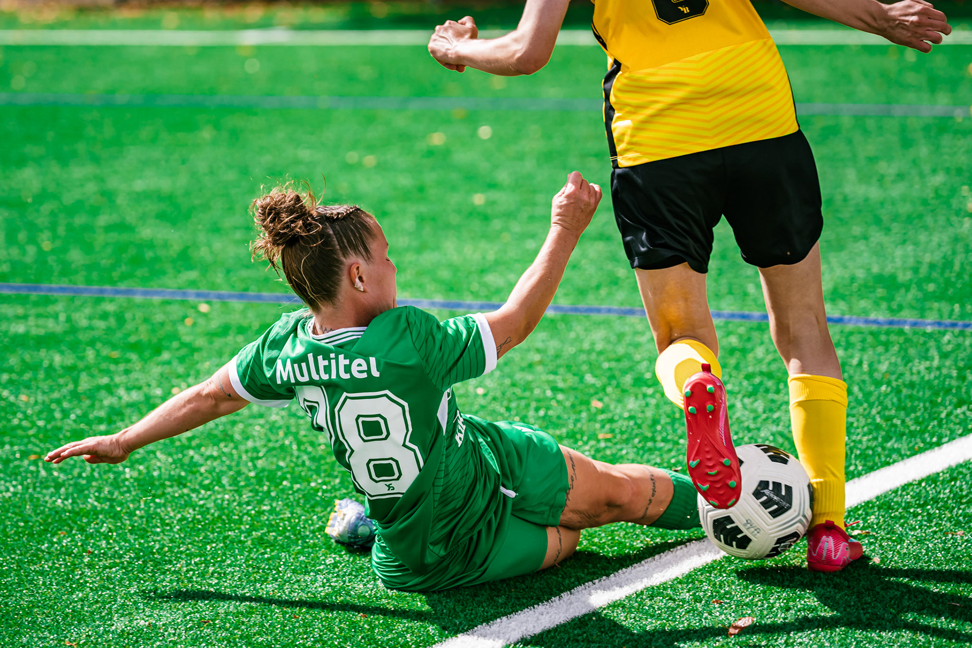 Match championnat opposant BSC YB Frauen U-20 - Yverdon Sport U-20 au Sportplatz Wyler. (Christian António/LibsVisuals.com)