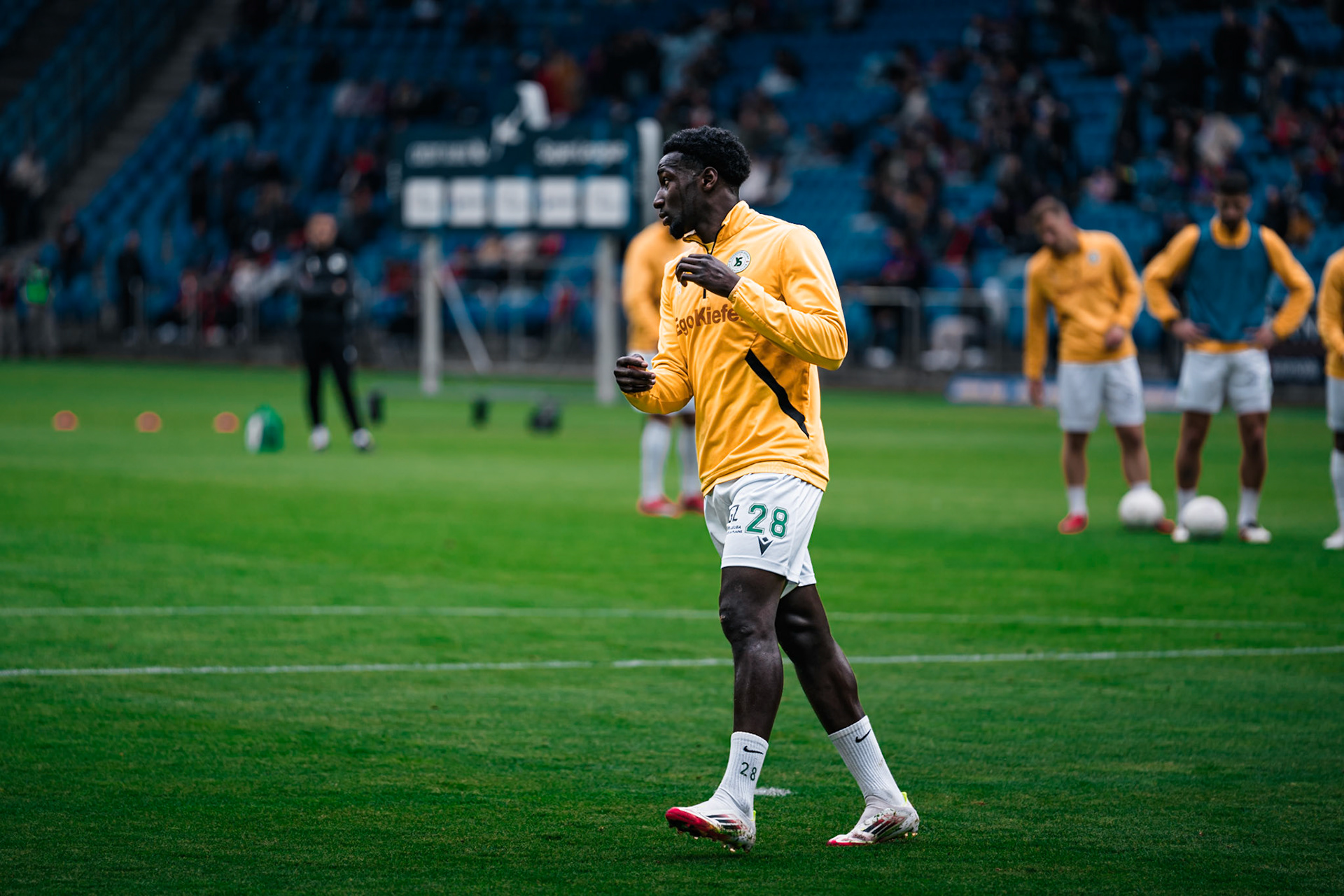 FC Basel 1893 et Yverdon Sport FC au St. Jakob-Park. (Christian António/LibsVisuals.com)