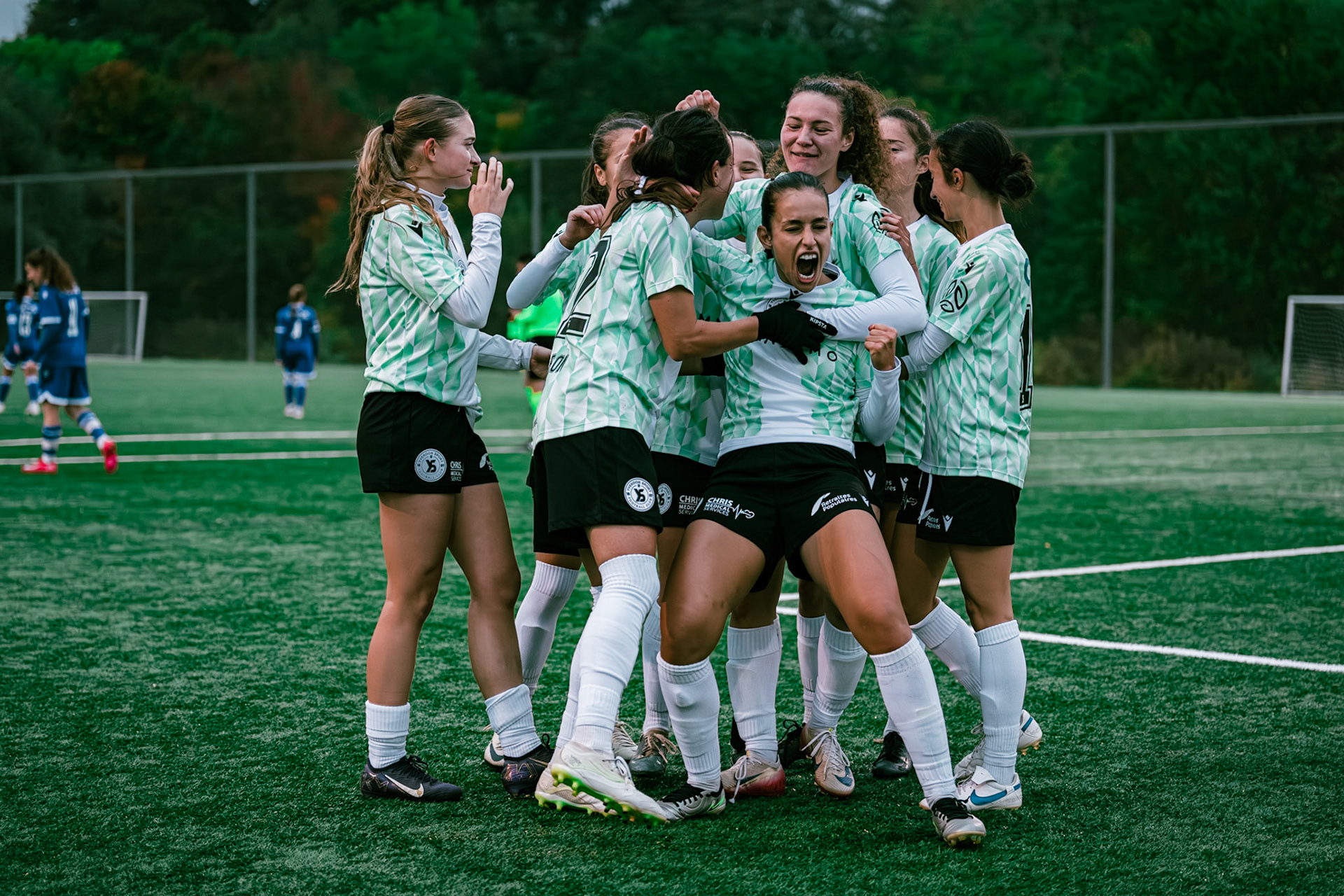 Match AXA Women’s Cup (1/16 de finale) opposant FC Lausanne-Sport et Yverdon Sport FC au Centre sportif de la Tuilière. (Christian António/LibsVisuals.com)