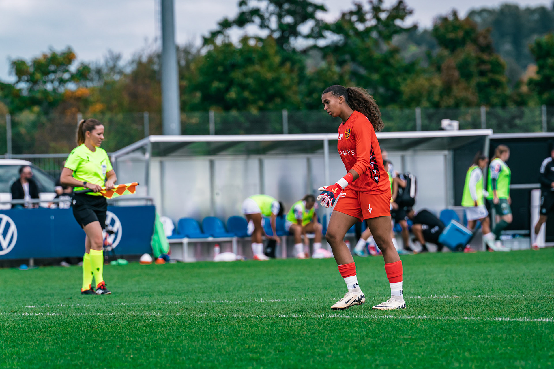 Match de l’AXA Women’s Super League opposant GC Frauenfussball et FC Basel 1893 au GC/Campus, Niederhasli (Platz 1). (Christian António/LibsVisuals.com)