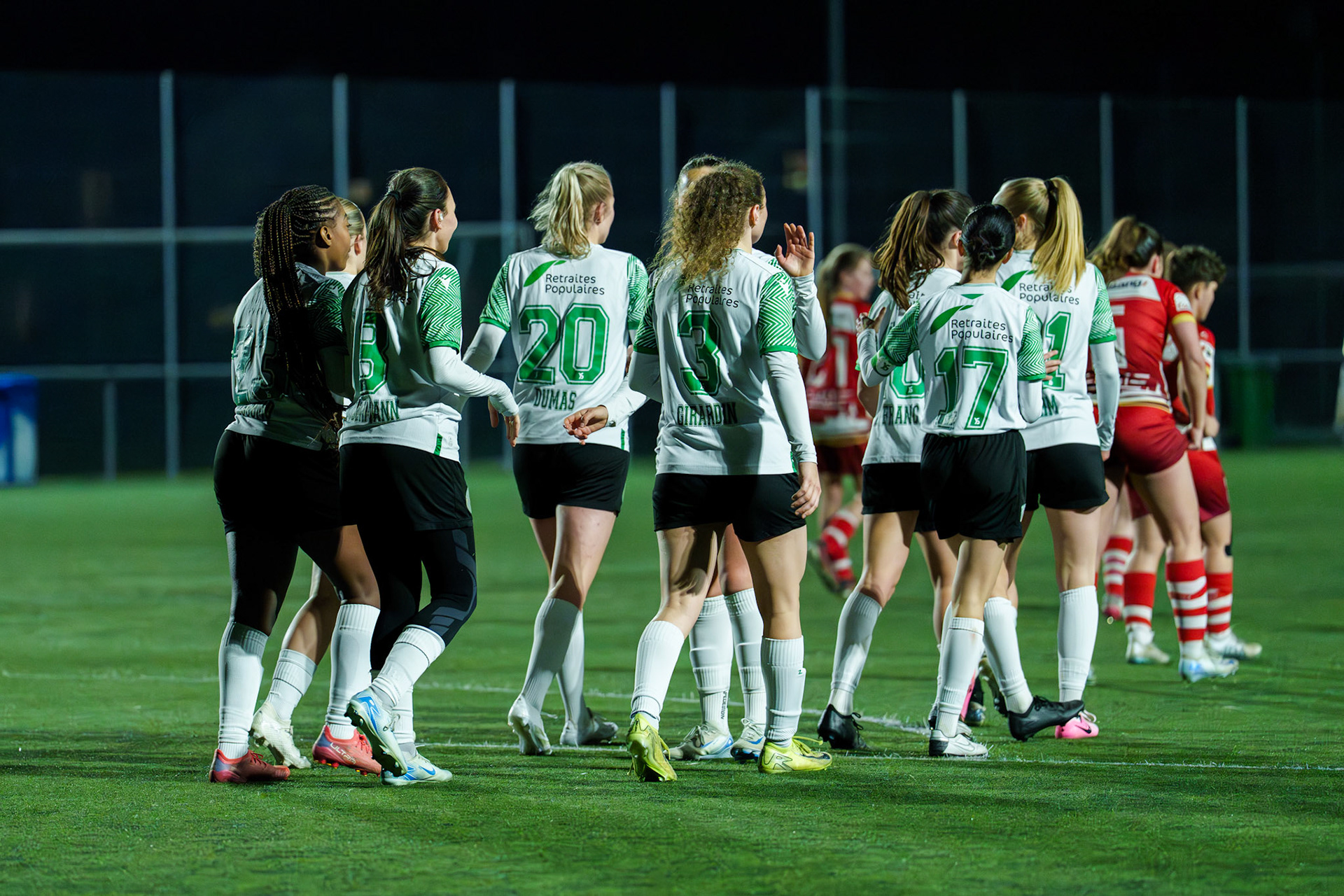 FC Solothurn Frauen et Yverdon Sport FC au Stadion FC Solothurn. (Christian António/LibsVisuals.com)