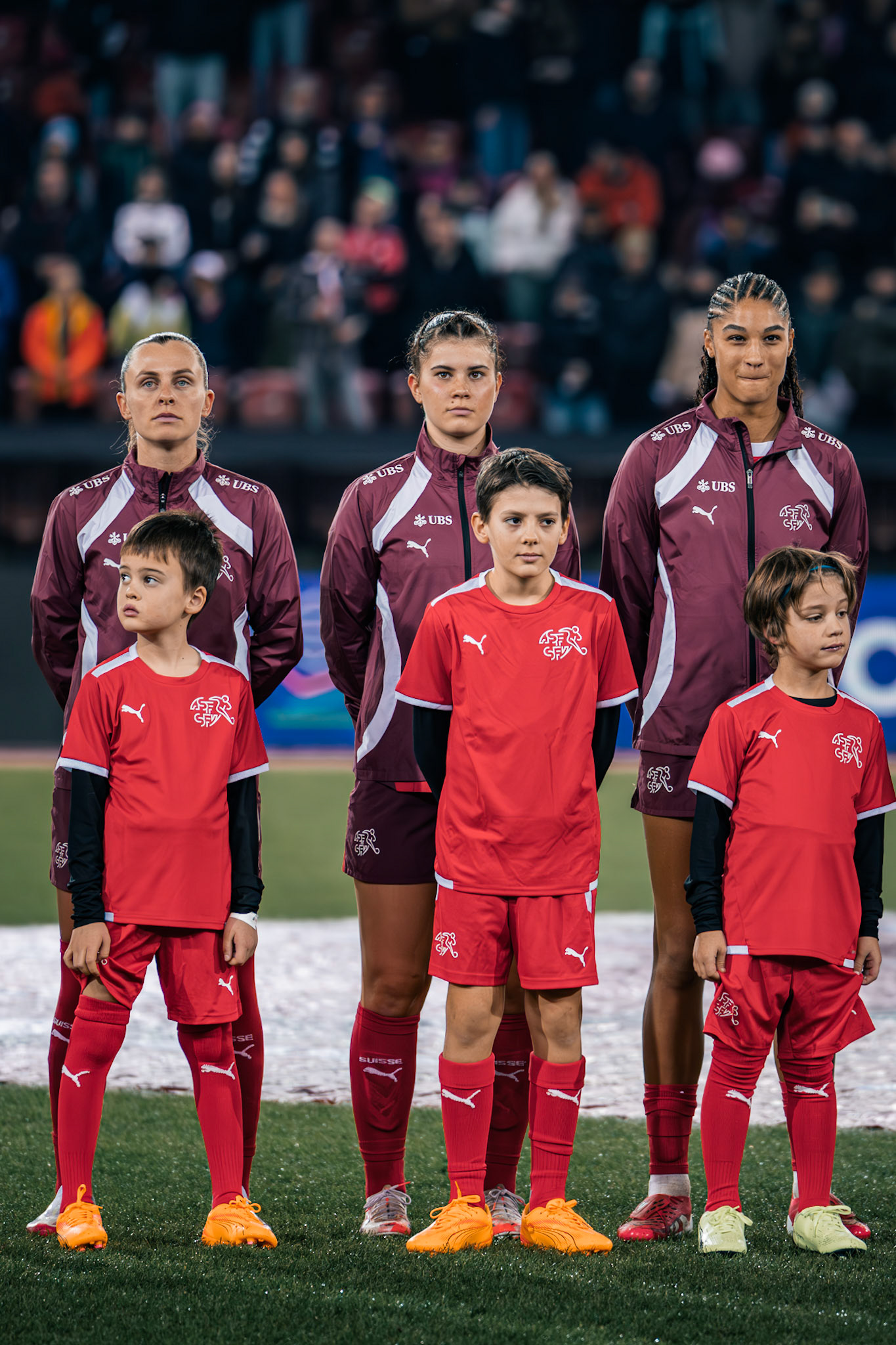 UEFA Women's Nations League Suisse - Islande au Stadion Letzigrund. (Christian António/LibsVisuals.com)
