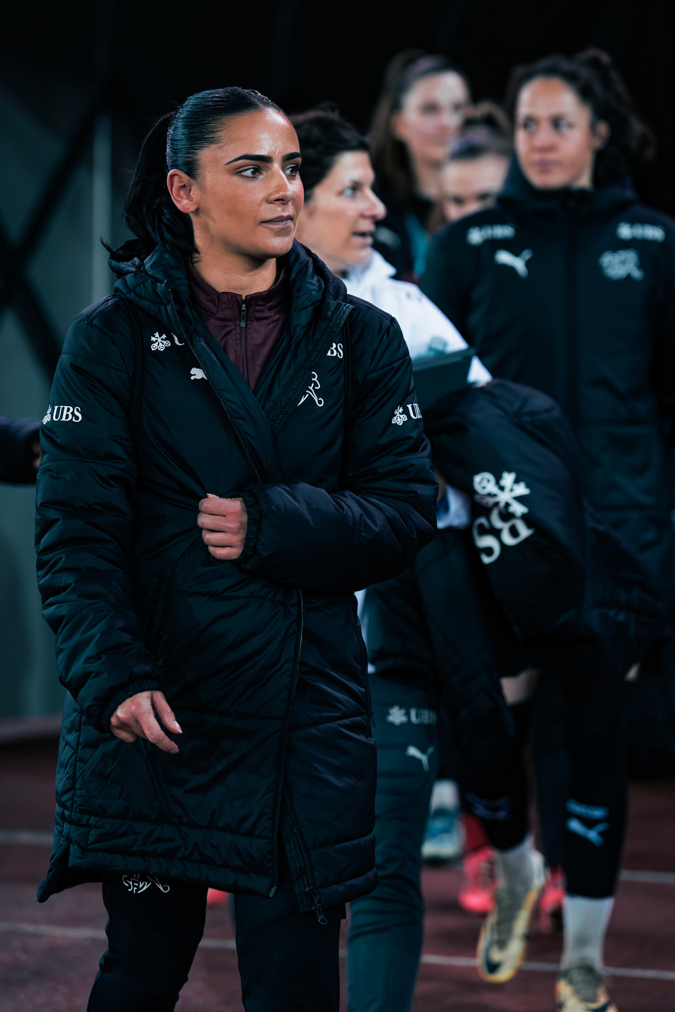 UEFA Women's Nations League Suisse - Islande au Stadion Letzigrund. (Christian António/LibsVisuals.com)