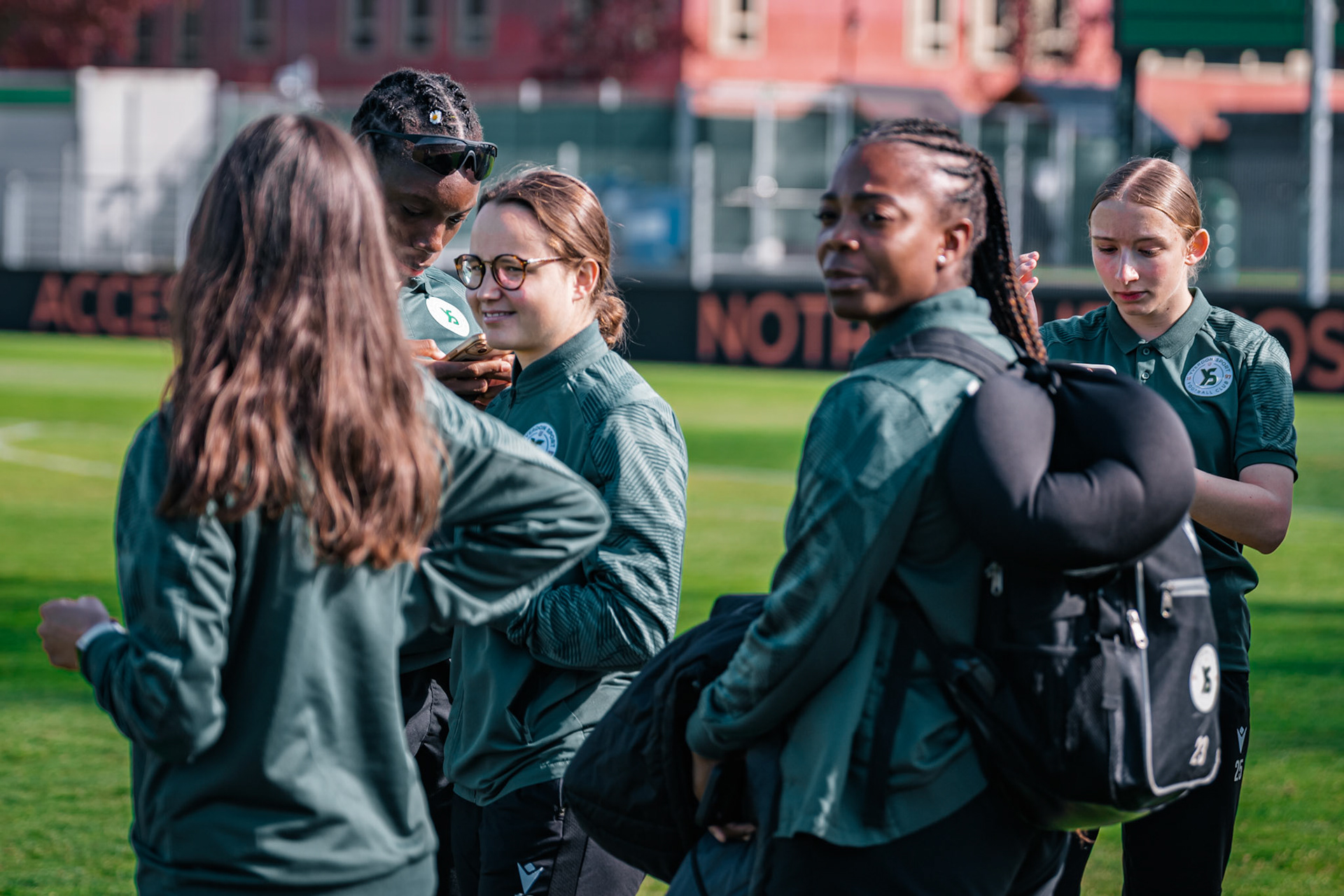 Yverdon Sport FC et Frauenteam Thun Berner-Oberland au Stade Municipal. (Christian António/LibsVisuals.com)