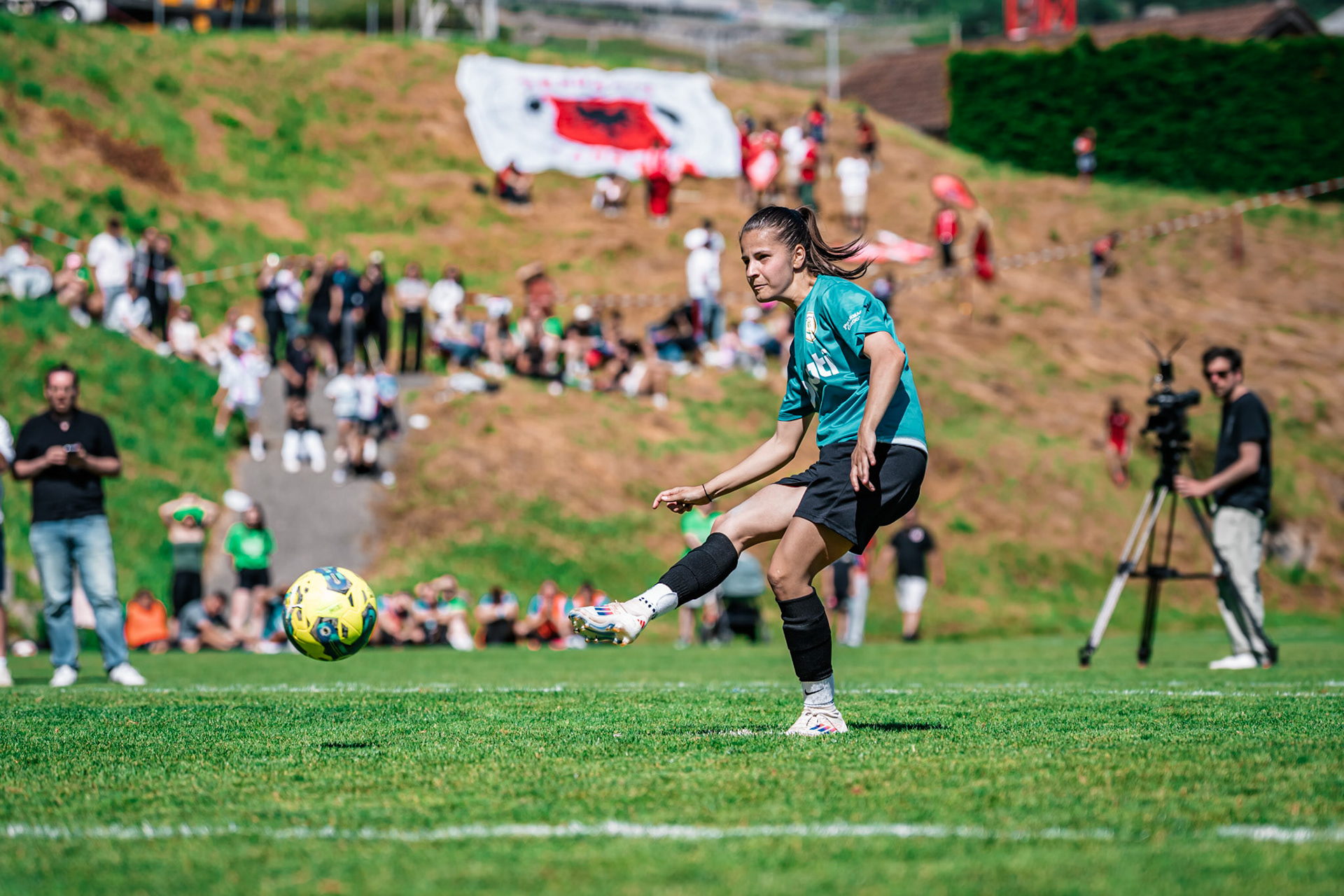 FC Aigle - FC Echallens Région I au Stade des Ruvines. (Christian António/LibsVisuals.com)