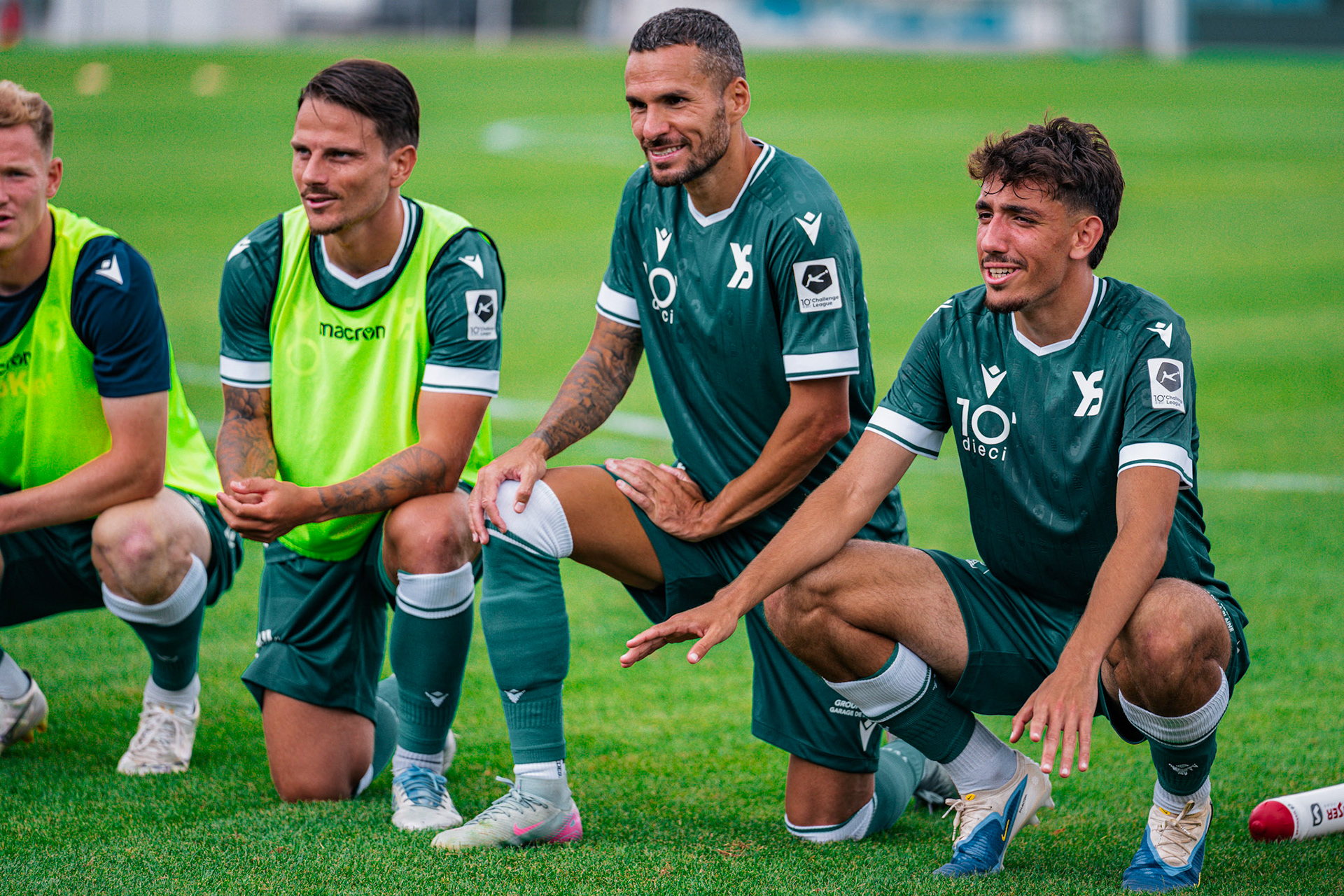 Match opposant Yverdon Sport FC face au Stade Lausanne Ouchy au Stade Municipal. (Christian António/LibsVisuals.com)