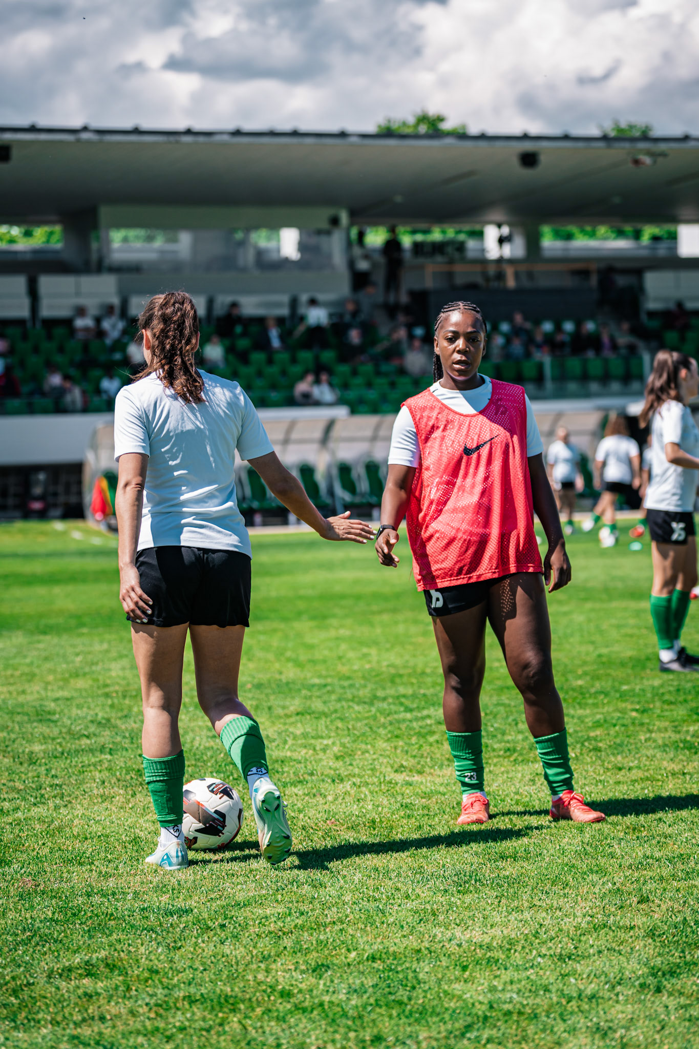 Yverdon Sport FC et FC Schlieren au Stade Municipal. (Christian António/LibsVisuals.com)