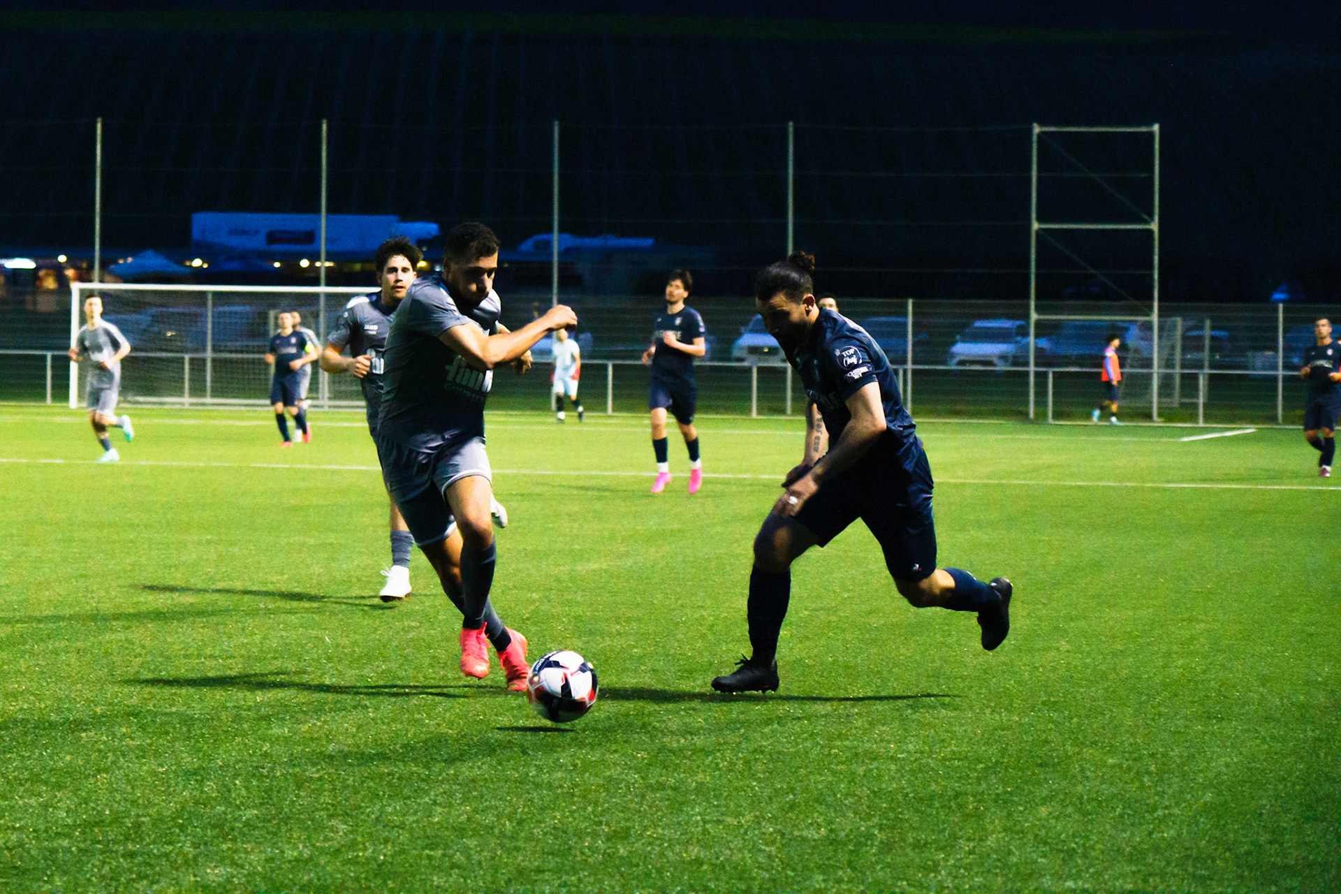 Match 2ème Ligue FC Champagne - FC Grandson-Tuileries au Terrain de Sport de Derrière-Ville à Champagne