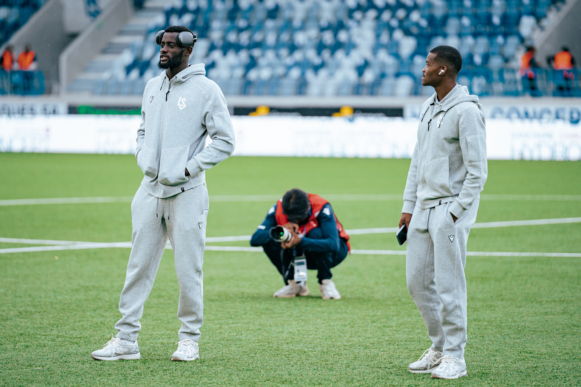 Match aller du tour de barrage de l’UEFA Europa Conference League 2025/26 opposant Lausanne-Sport et le Beşiktaş JK au Stade de la Tuilière. (Christian António/LibsVisuals.com)