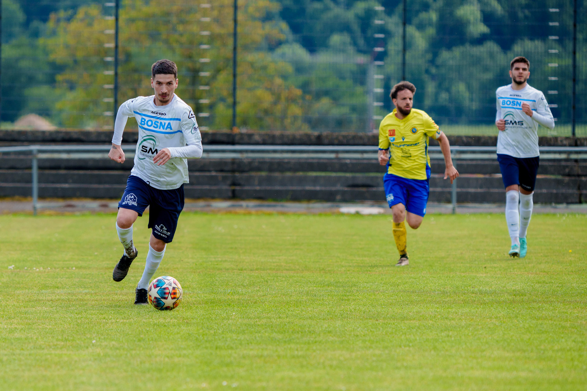 Match 2ème Ligue FC Bosna Yverdon - FC Vevey Sport II au Stade Sous-Ville à Baulmes