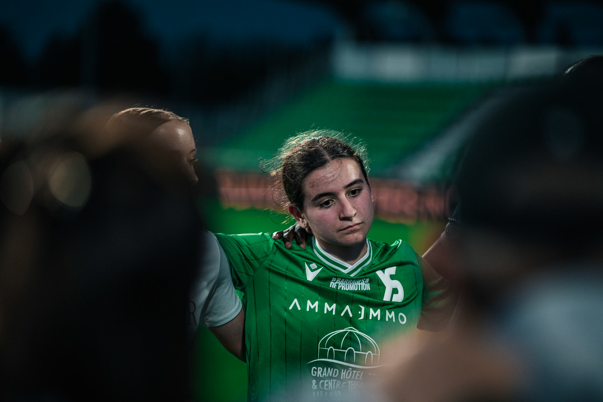 Yverdon Sport FC et FC Rapperswil-Jona au Stade Municipal. (Christian António/LibsVisuals.com)
