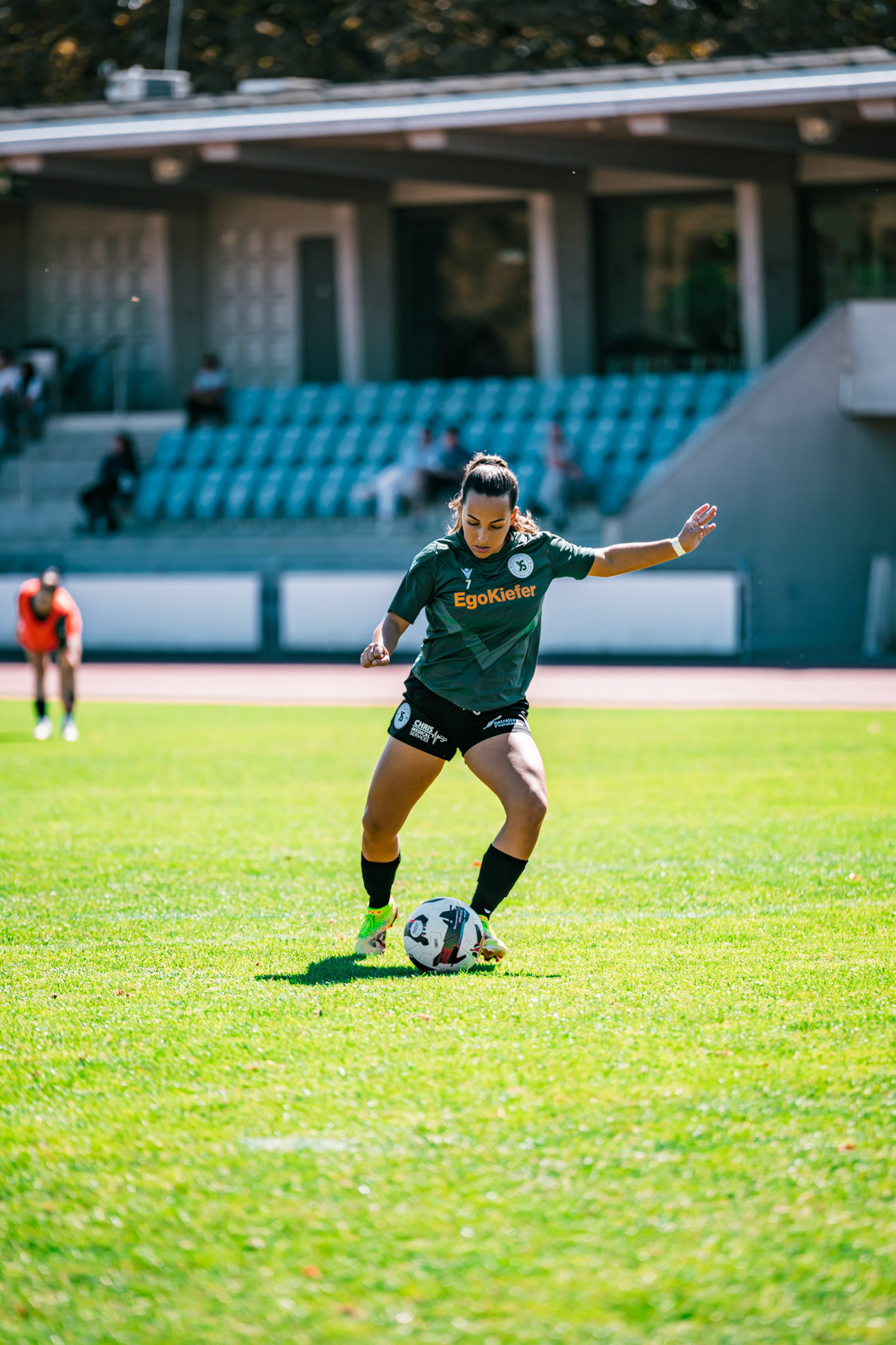 Match AXA Women’s Cup opposant FC Concordia Basel - Yverdon Sport FC au Sportanlagen St. Jakob. (Christian António/LibsVisuals.com)