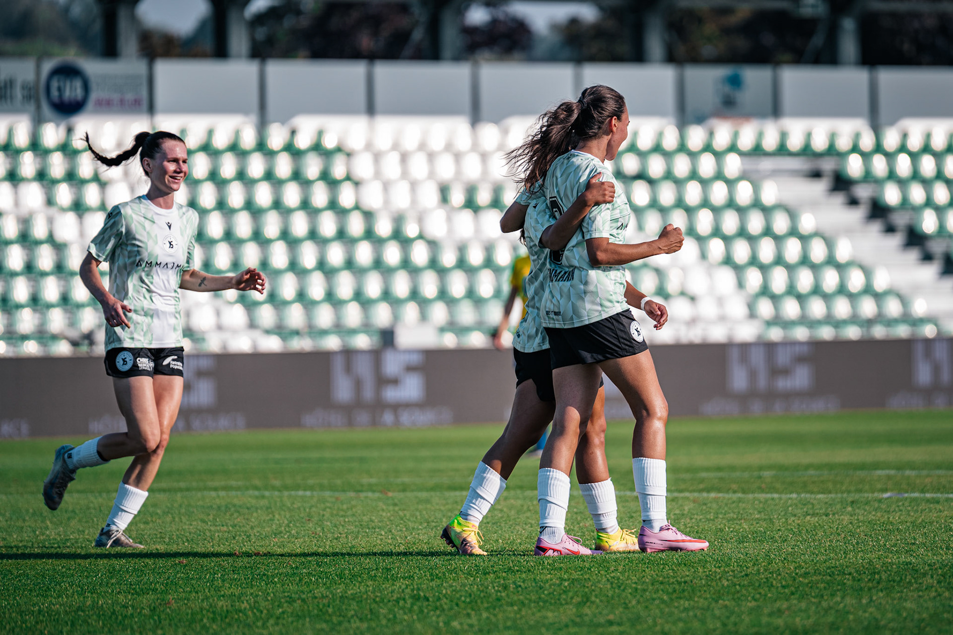 Match championnat opposant Yverdon Sport – FC Wädenswil au Stade Municipal. (Christian António/LibsVisuals.com)