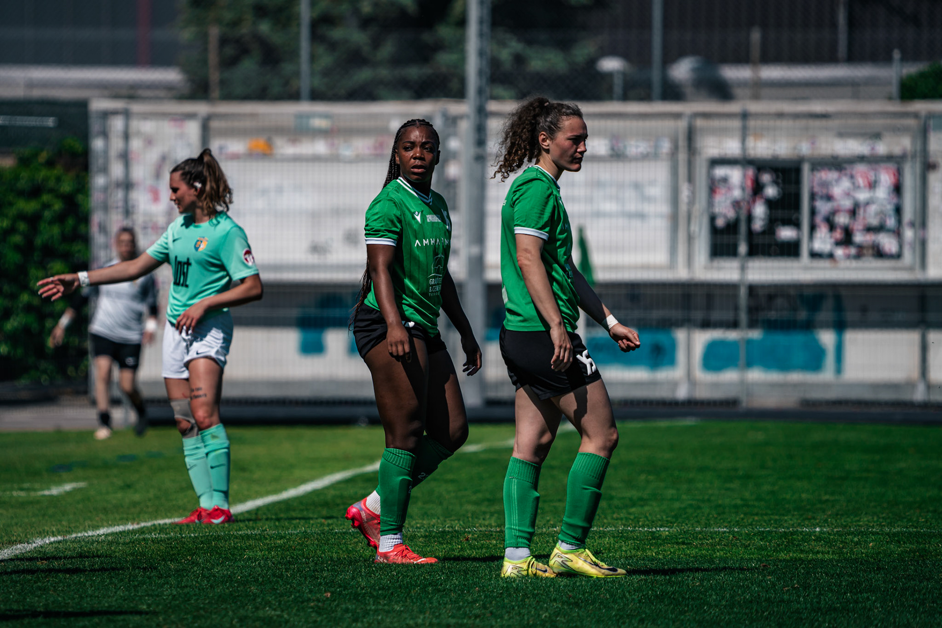 Yverdon Sport FC et FC Schlieren au Stade Municipal. (Christian António/LibsVisuals.com)