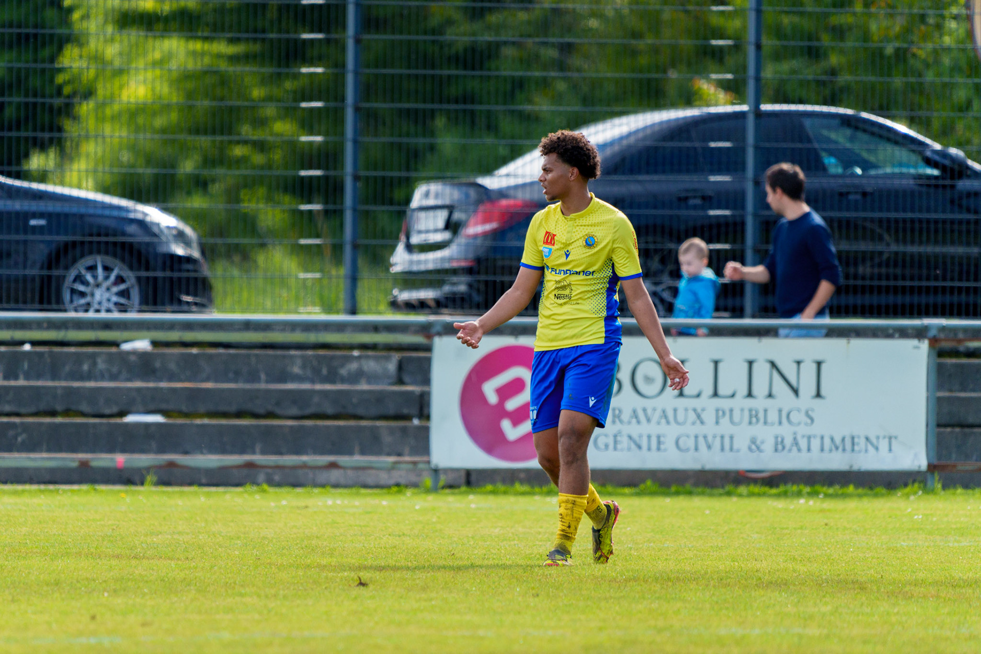 Match 2ème Ligue FC Bosna Yverdon - FC Vevey Sport II au Stade Sous-Ville à Baulmes