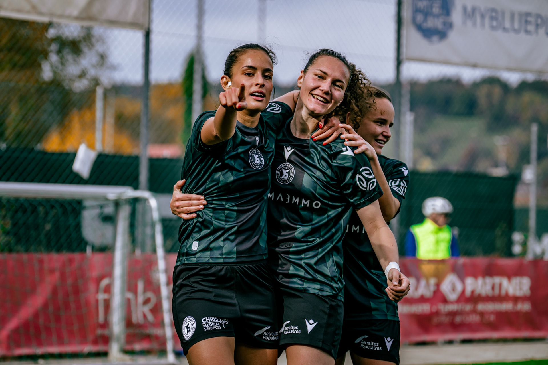 Match de championnat LNB Féminine opposant le FC Winterthur et Yverdon Sport FC au Schützenwiese, Winterthur. (Christian António/LibsVisuals.com)