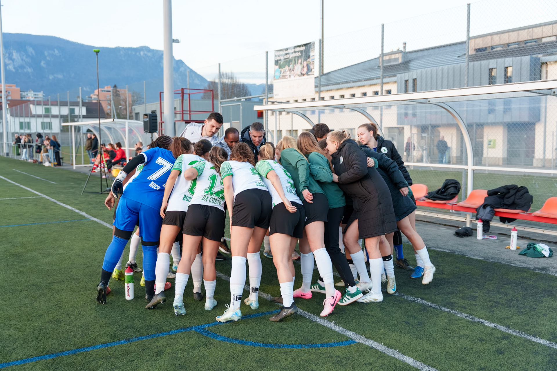 FC Solothurn Frauen et Yverdon Sport FC au Stadion FC Solothurn. (Christian António/LibsVisuals.com)