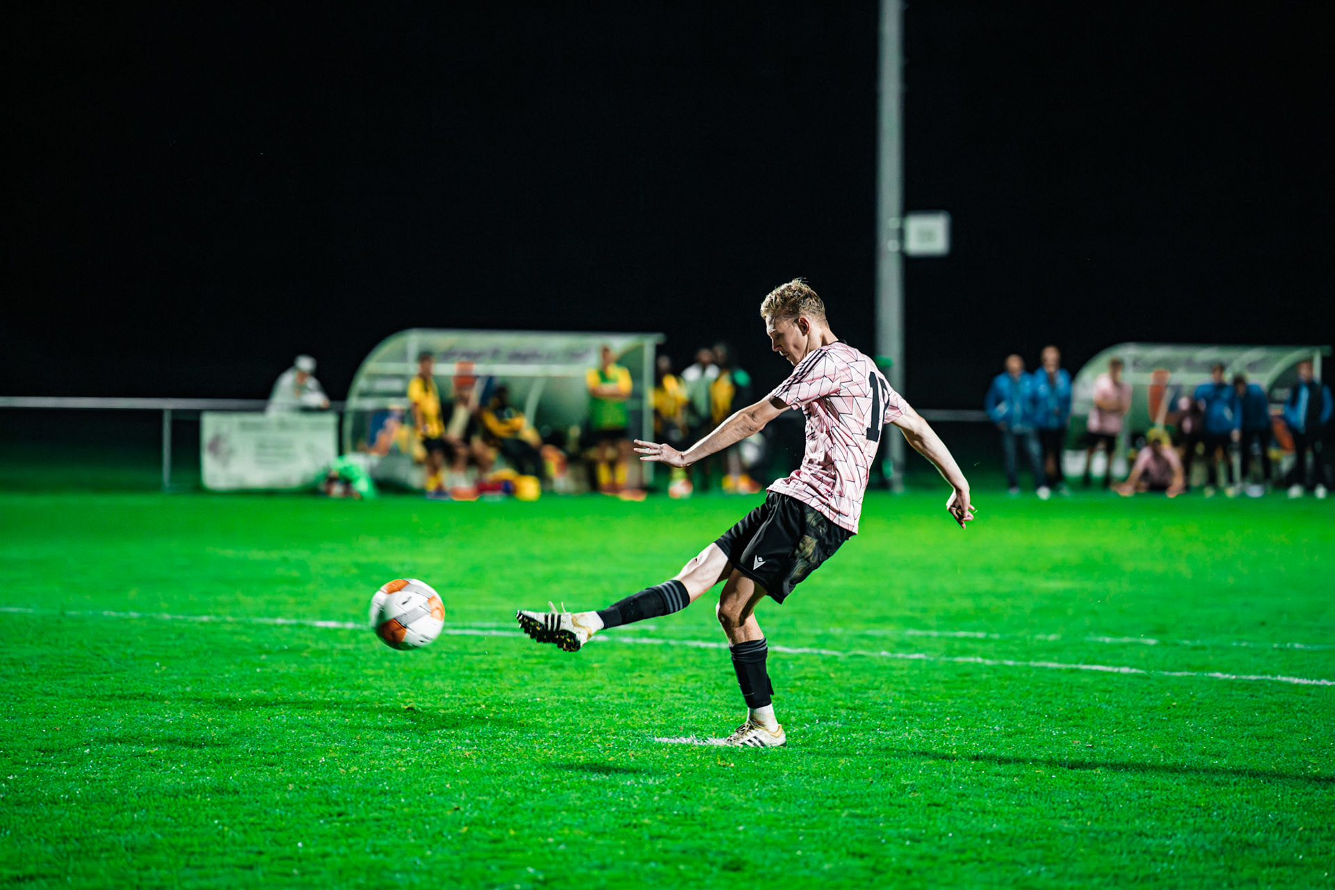 Match BCV Cup opposant FC Corcelles-Payerne I – FC Poliez-Pittet IA à la Place de sports Freybonnaz. (Christian António/LibsVisuals.com)