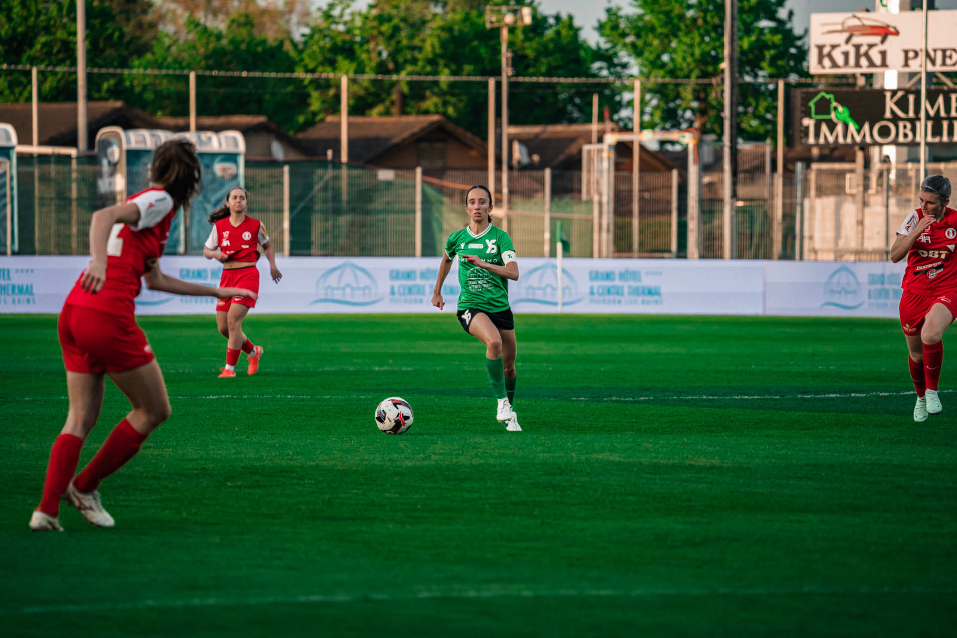 Yverdon Sport FC et FC Rapperswil-Jona au Stade Municipal. (Christian António/LibsVisuals.com)