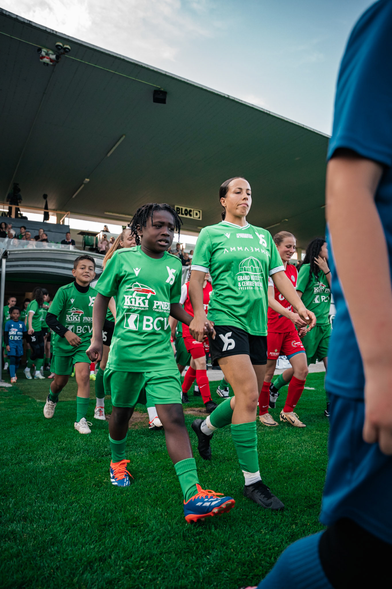 Yverdon Sport FC et FC Rapperswil-Jona au Stade Municipal. (Christian António/LibsVisuals.com)