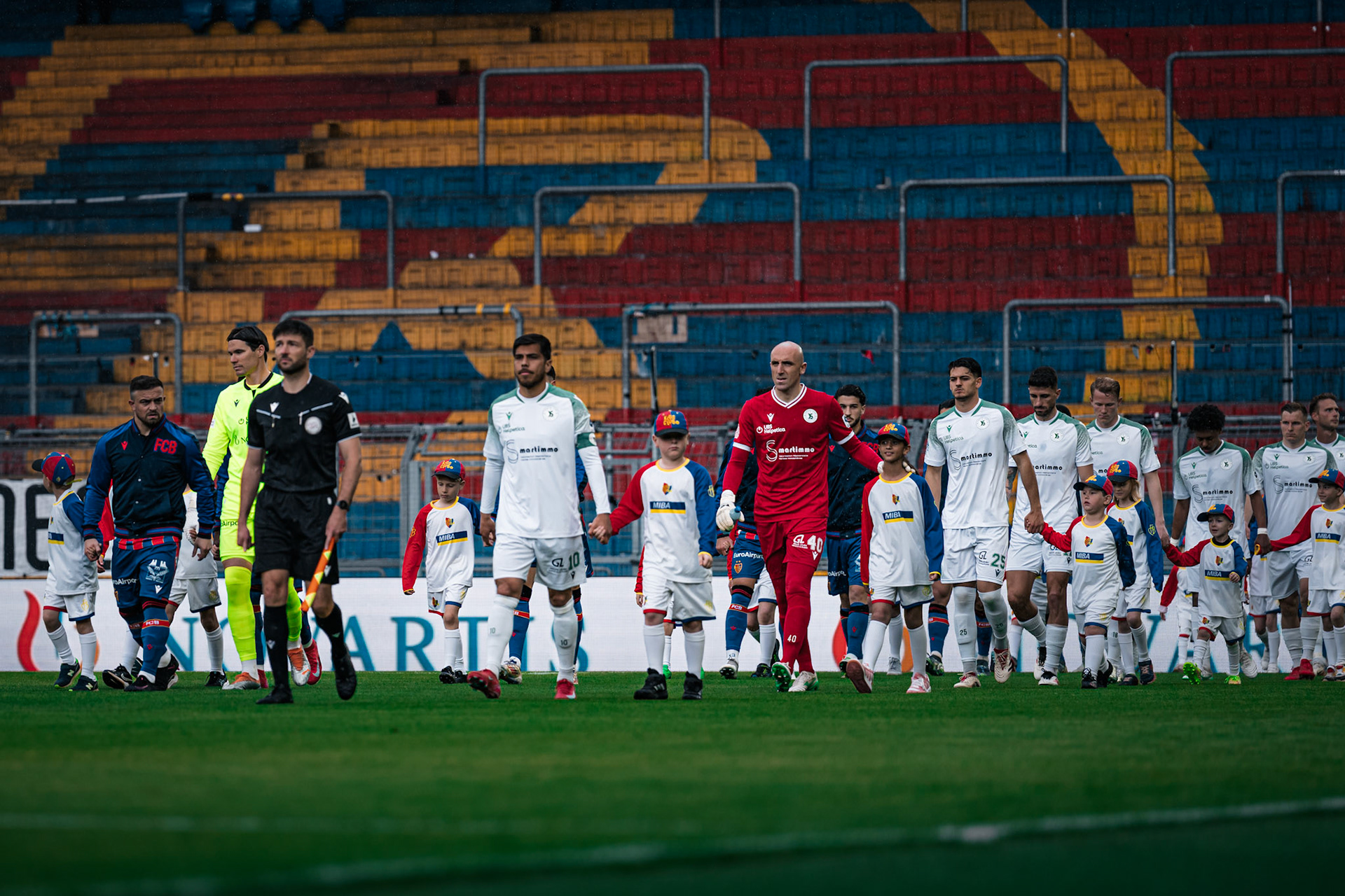 FC Basel 1893 et Yverdon Sport FC au St. Jakob-Park. (Christian António/LibsVisuals.com)