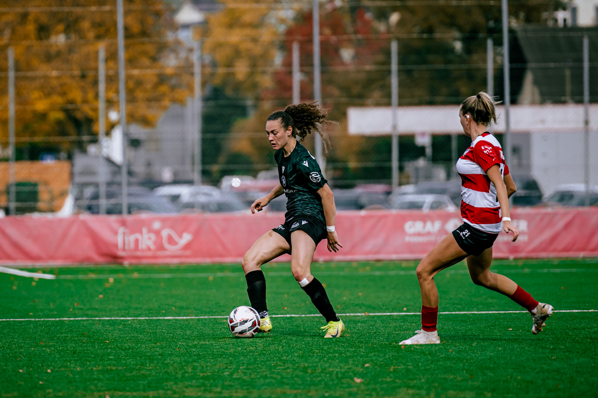 Match de championnat LNB Féminine opposant le FC Winterthur et Yverdon Sport FC au Schützenwiese, Winterthur. (Christian António/LibsVisuals.com)