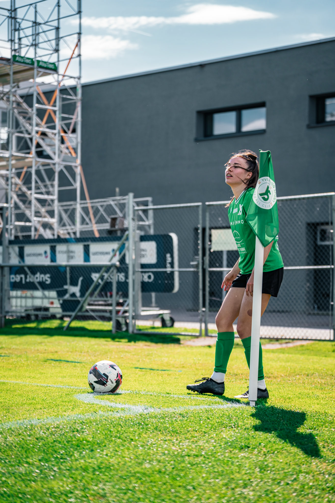 Yverdon Sport FC et FC Schlieren au Stade Municipal. (Christian António/LibsVisuals.com)
