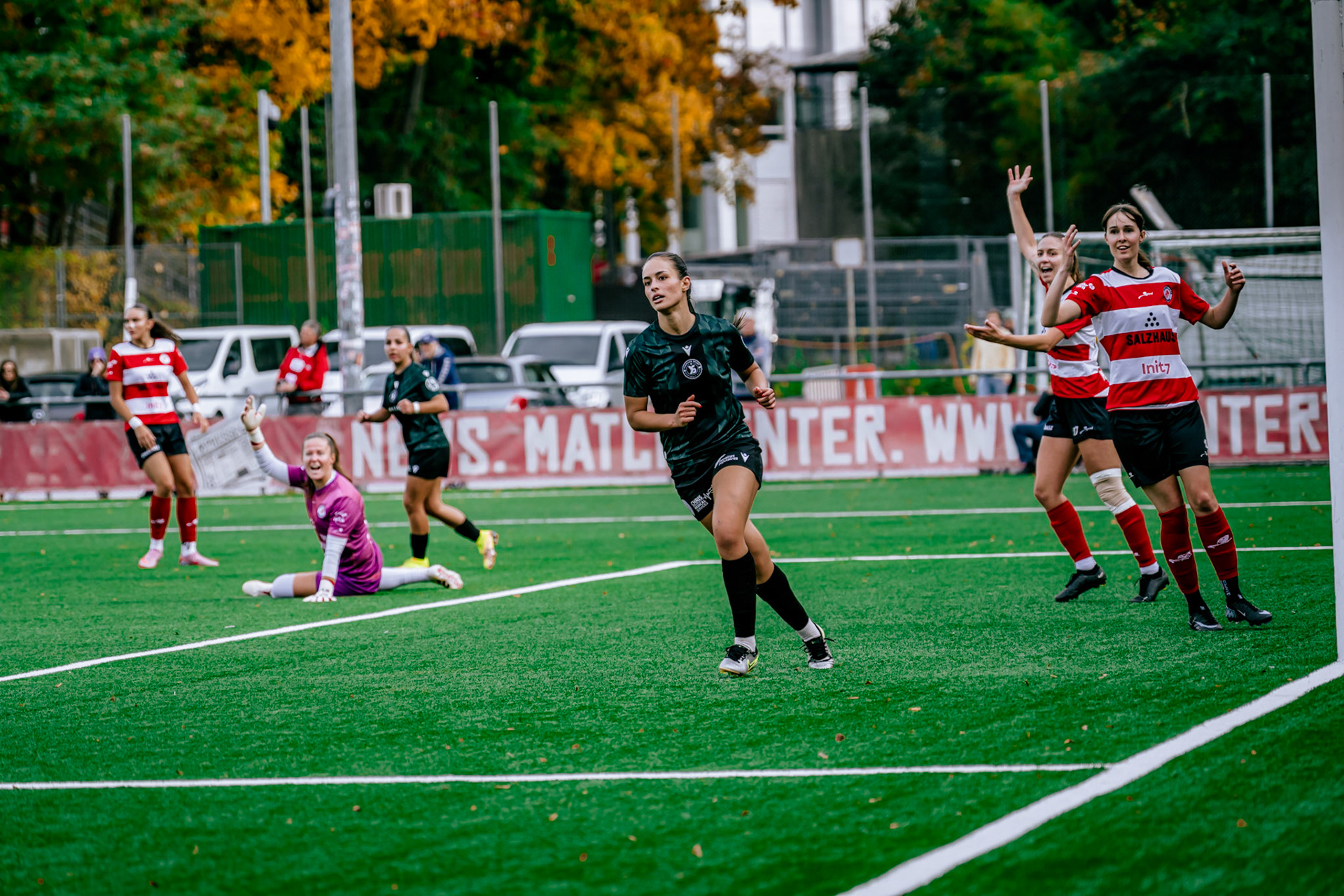 Match de championnat LNB Féminine opposant le FC Winterthur et Yverdon Sport FC au Schützenwiese, Winterthur. (Christian António/LibsVisuals.com)