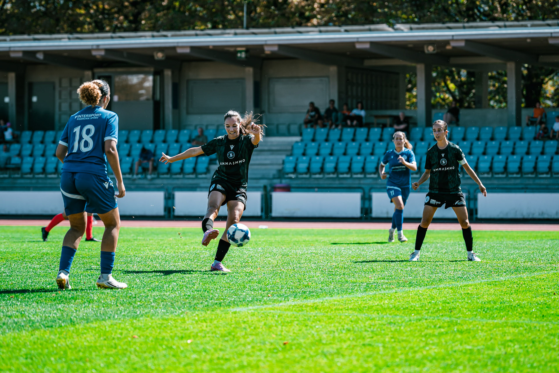 Match AXA Women’s Cup opposant FC Concordia Basel - Yverdon Sport FC au Sportanlagen St. Jakob. (Christian António/LibsVisuals.com)
