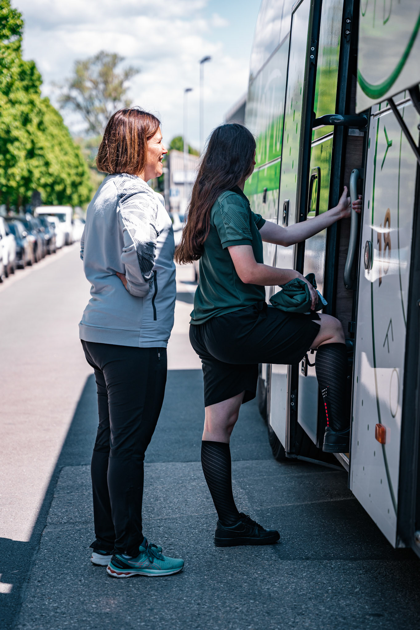 Frauenteam Thun Berner-Oberland et Yverdon Sport FC à la Stockhorn Arena. (Christian António/LibsVisuals.com)