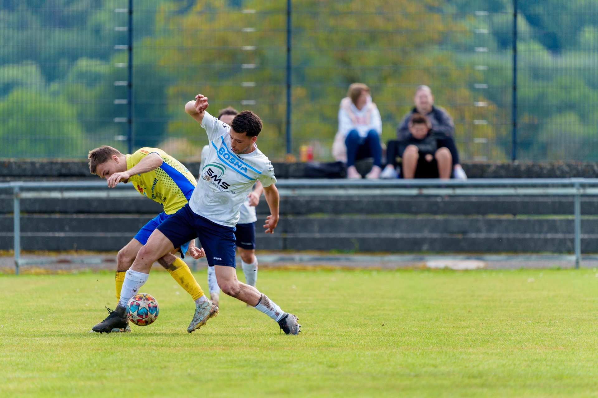 Match 2ème Ligue FC Bosna Yverdon - FC Vevey Sport II au Stade Sous-Ville à Baulmes